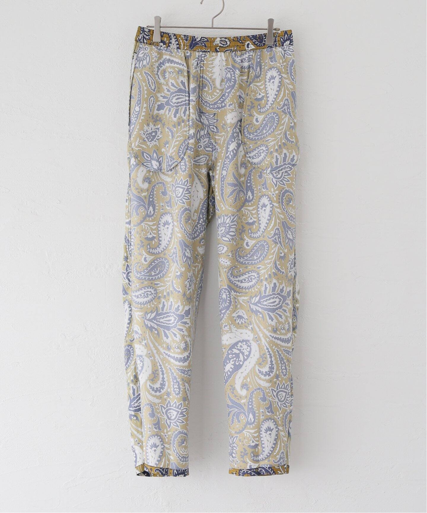 BANANATIME / バナナタイム】EASY PANT JUMBO PAISLEY KHAKI（その他 