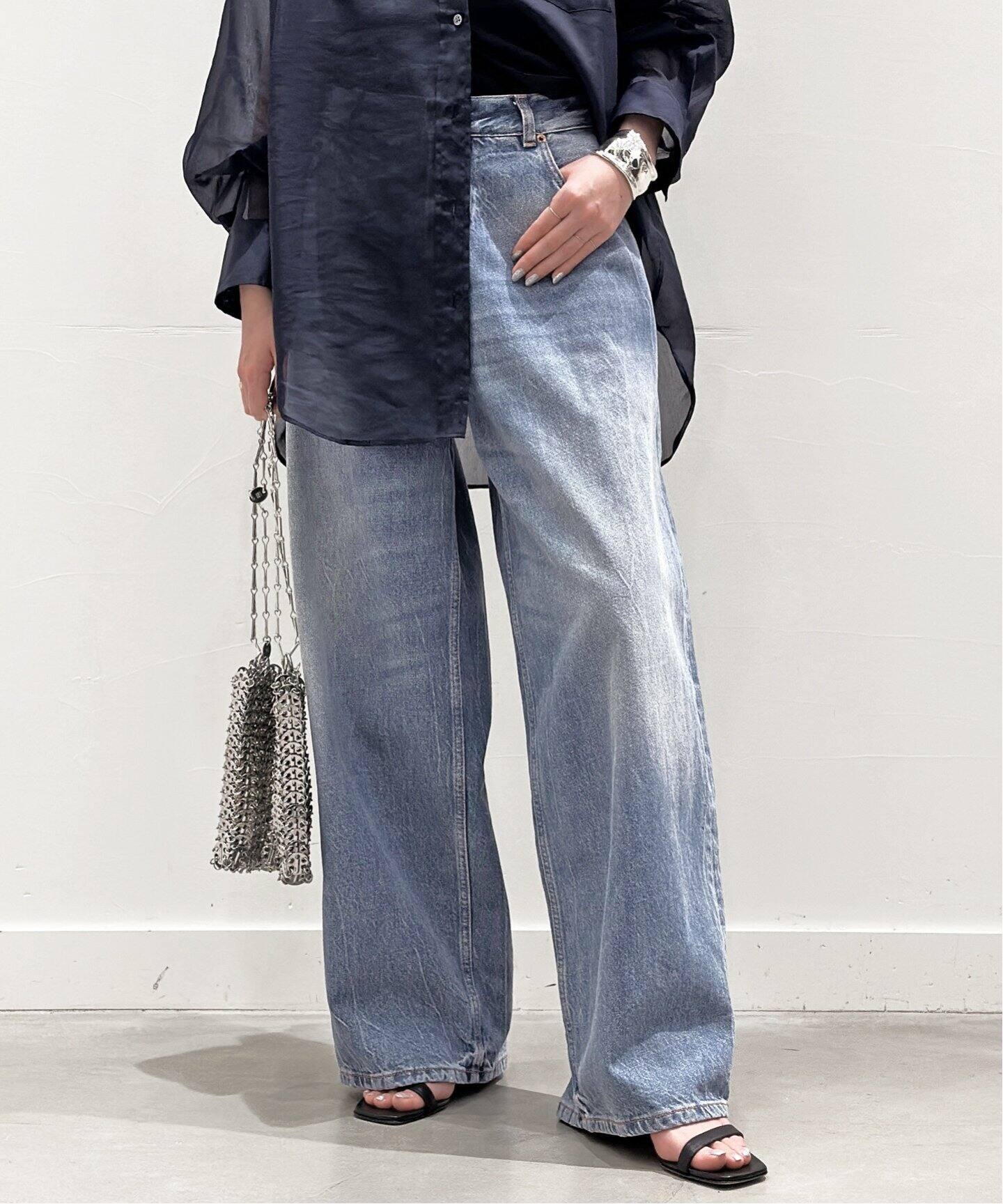 HAIKURE/ハイクル】BETHANY (wide leg)（デニムパンツ・ジーンズ）｜AP 