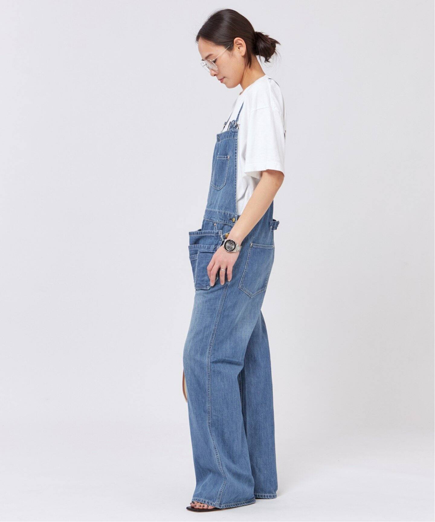 Attick by Johnbull/アティック バイ ジョンブル】別注 apron salopett 