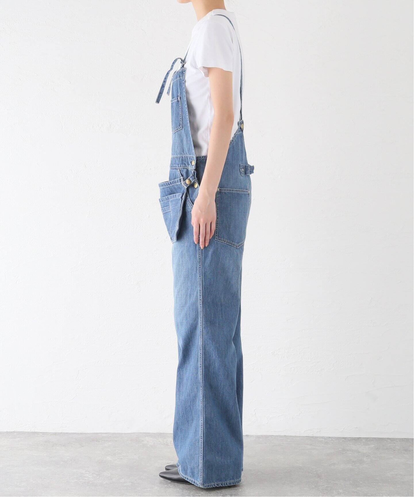 Attick by Johnbull/アティック バイ ジョンブル】別注 apron salopett 