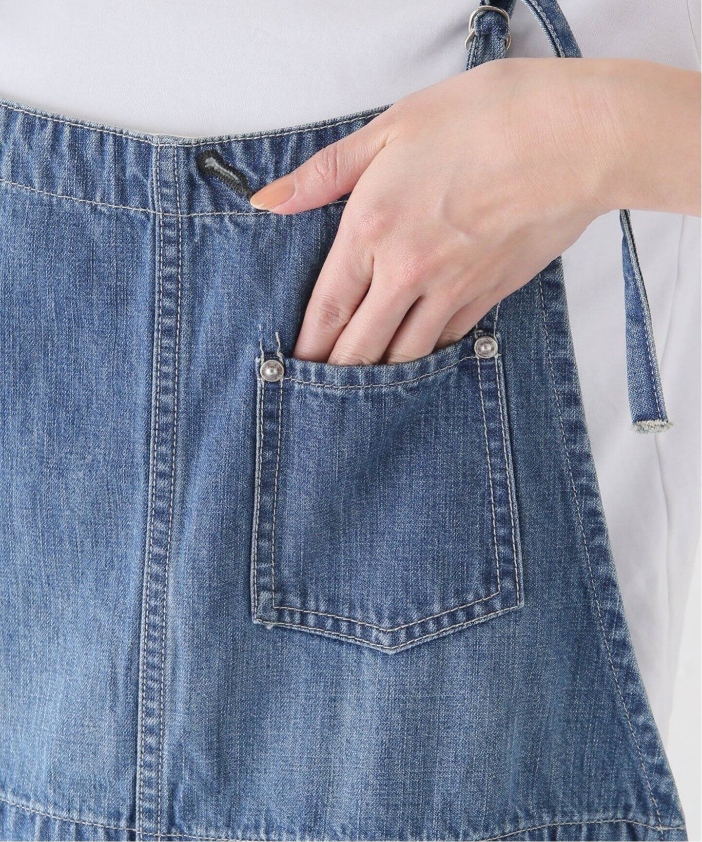 Attick by Johnbull/アティック バイ ジョンブル】別注 apron salopett 