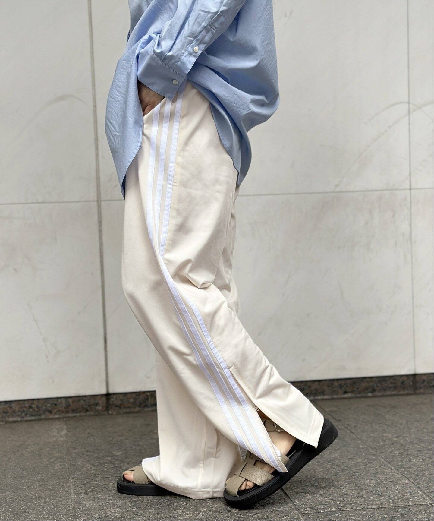 ADIDAS/アディダス】ファイヤーバードトラックパンツ（アイボリー  