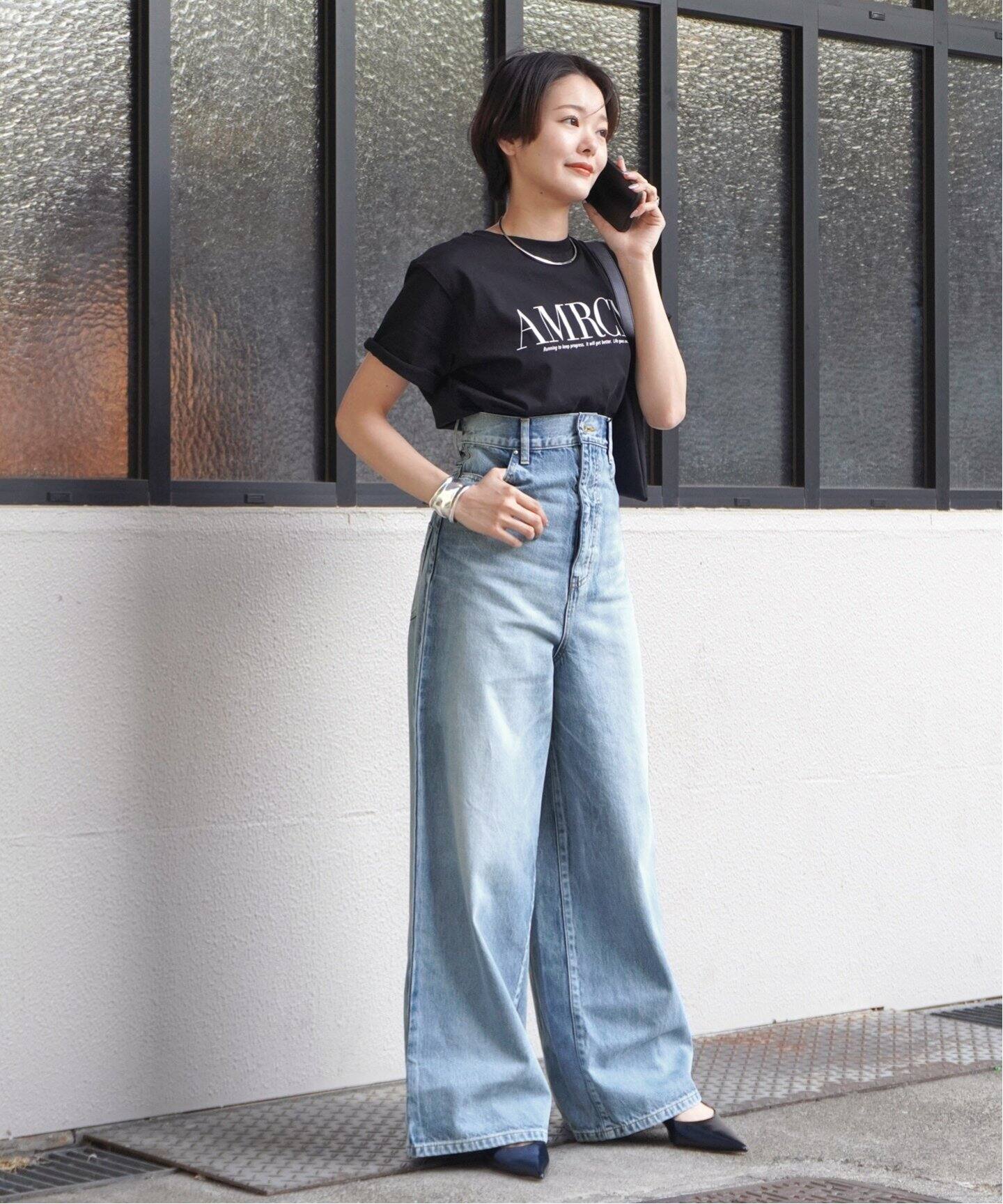 JUHA/ユハ】別注スーパーハイウエストデニム（デニムパンツ・ジーンズ  