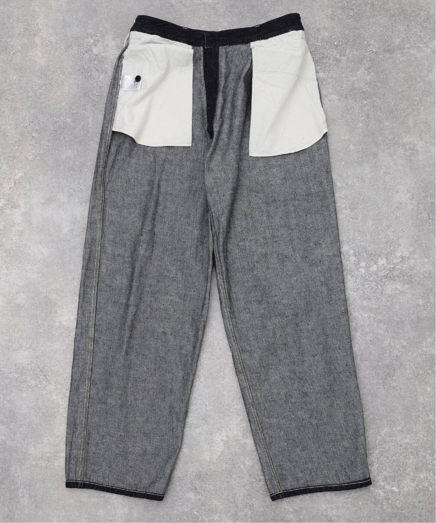 comoli / コモリ】デニム ベルテッドパンツ（デニムパンツ・ジーンズ