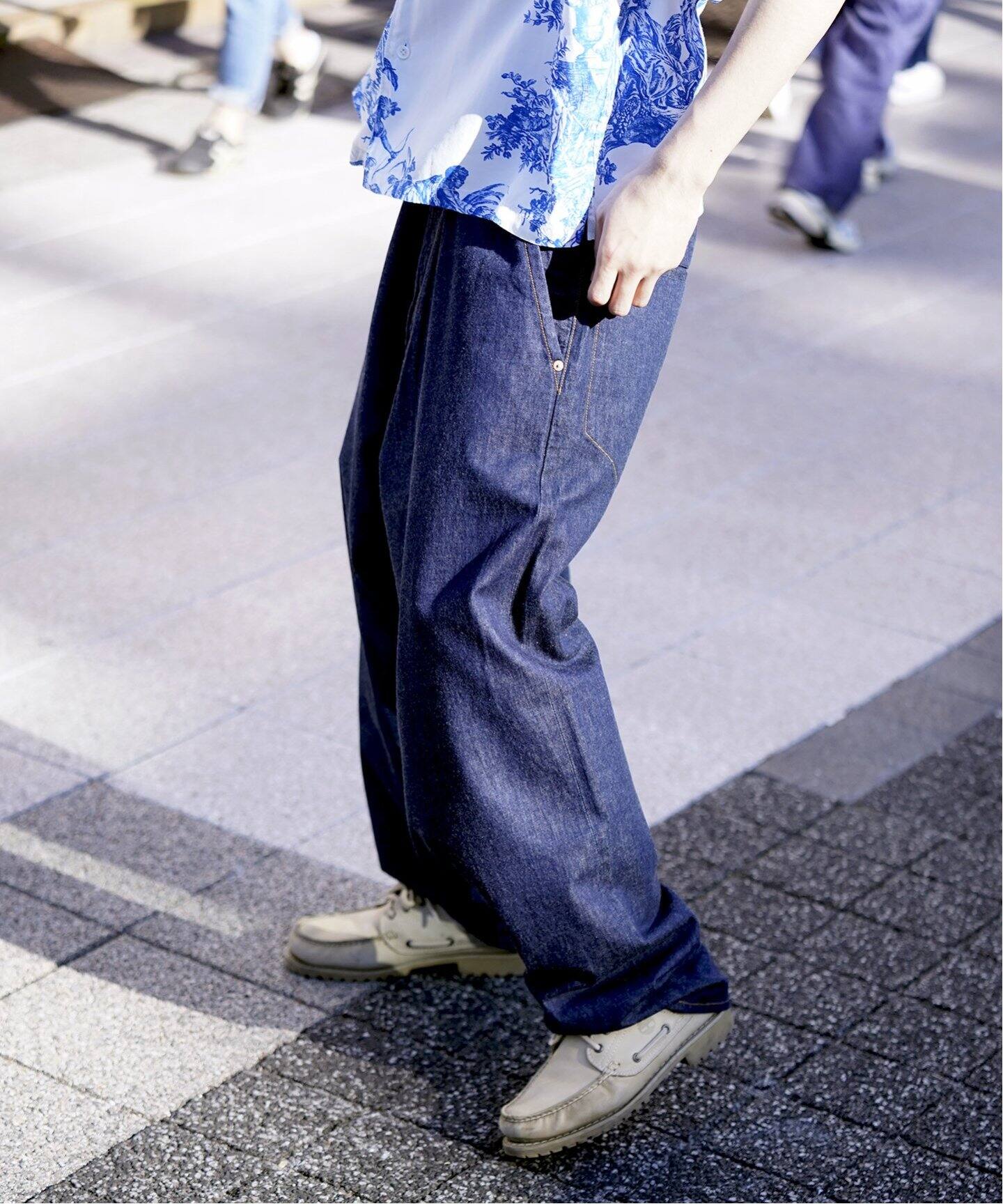 CLASS / クラス】8oz SELVEDGE DENIM (ONE WASH)（デニムパンツ 