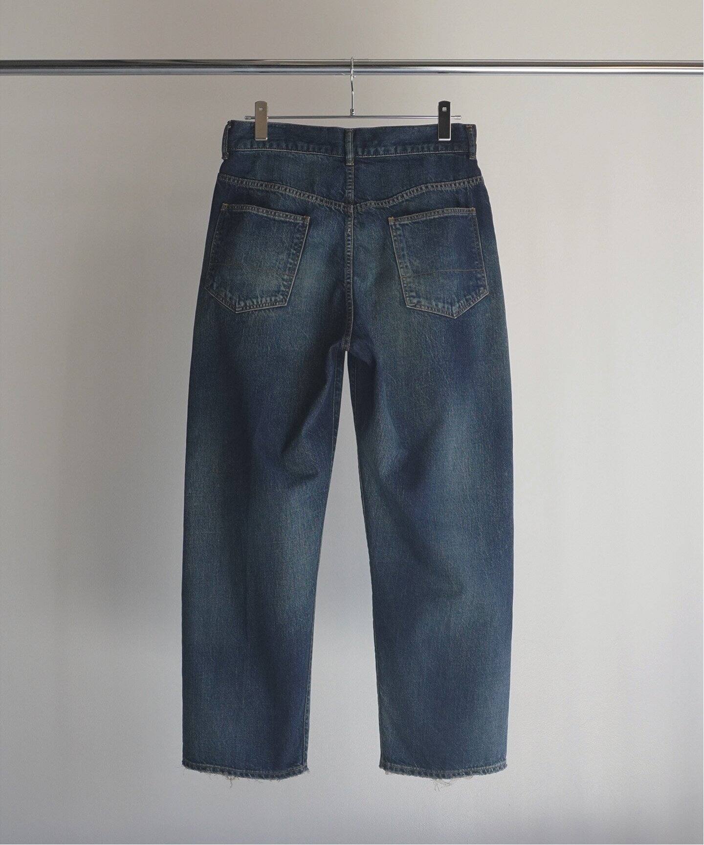 ANCELLM / アンセルム】AGING TAPERED 5P DENIM PANTS（デニムパンツ 