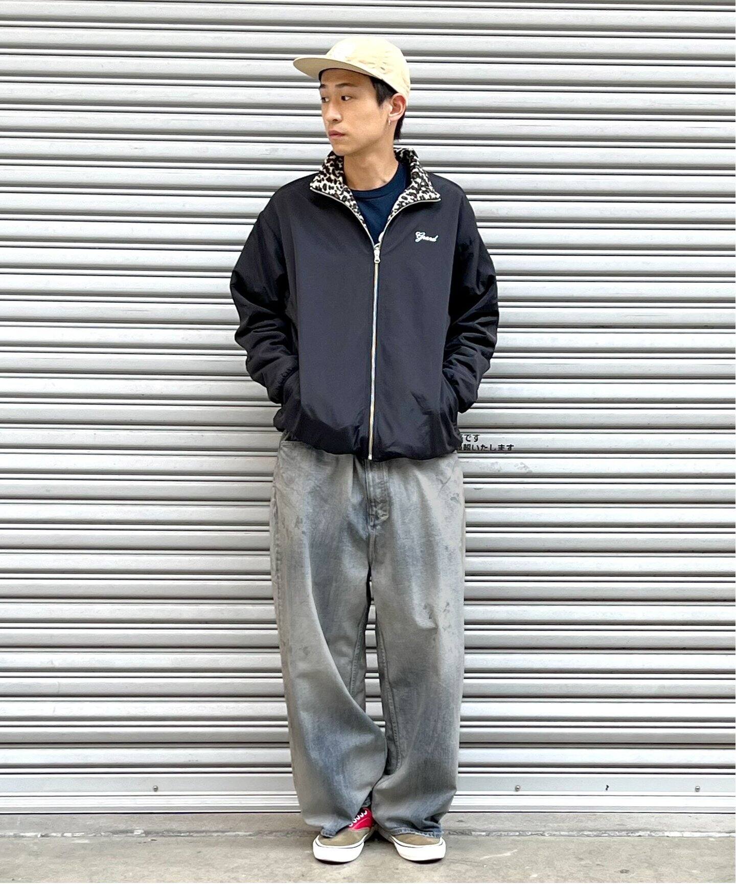 ANCELLM / アンセルム】AGING WIDE DENIM 5P PANTS（デニムパンツ 