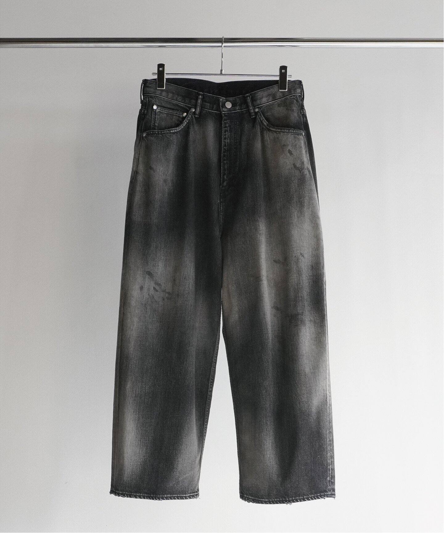 ANCELLM / アンセルム】AGING WIDE DENIM 5P PANTS（デニムパンツ 