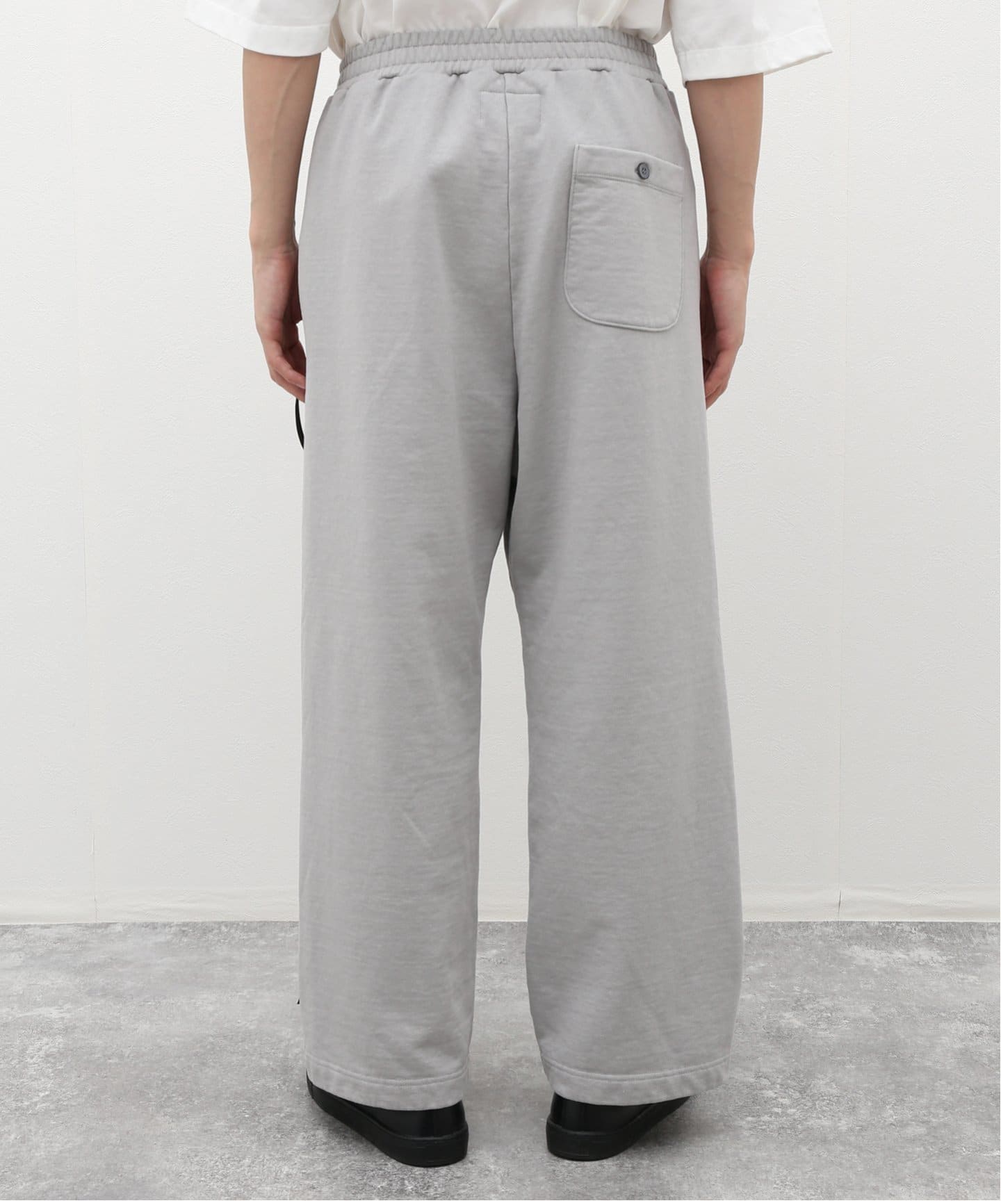 【関税込み】doublet グレー RCAケーブル スウェットパンツ doublet / ダブレット】RCA CABLE EMBROIDERY SWEATPANTS