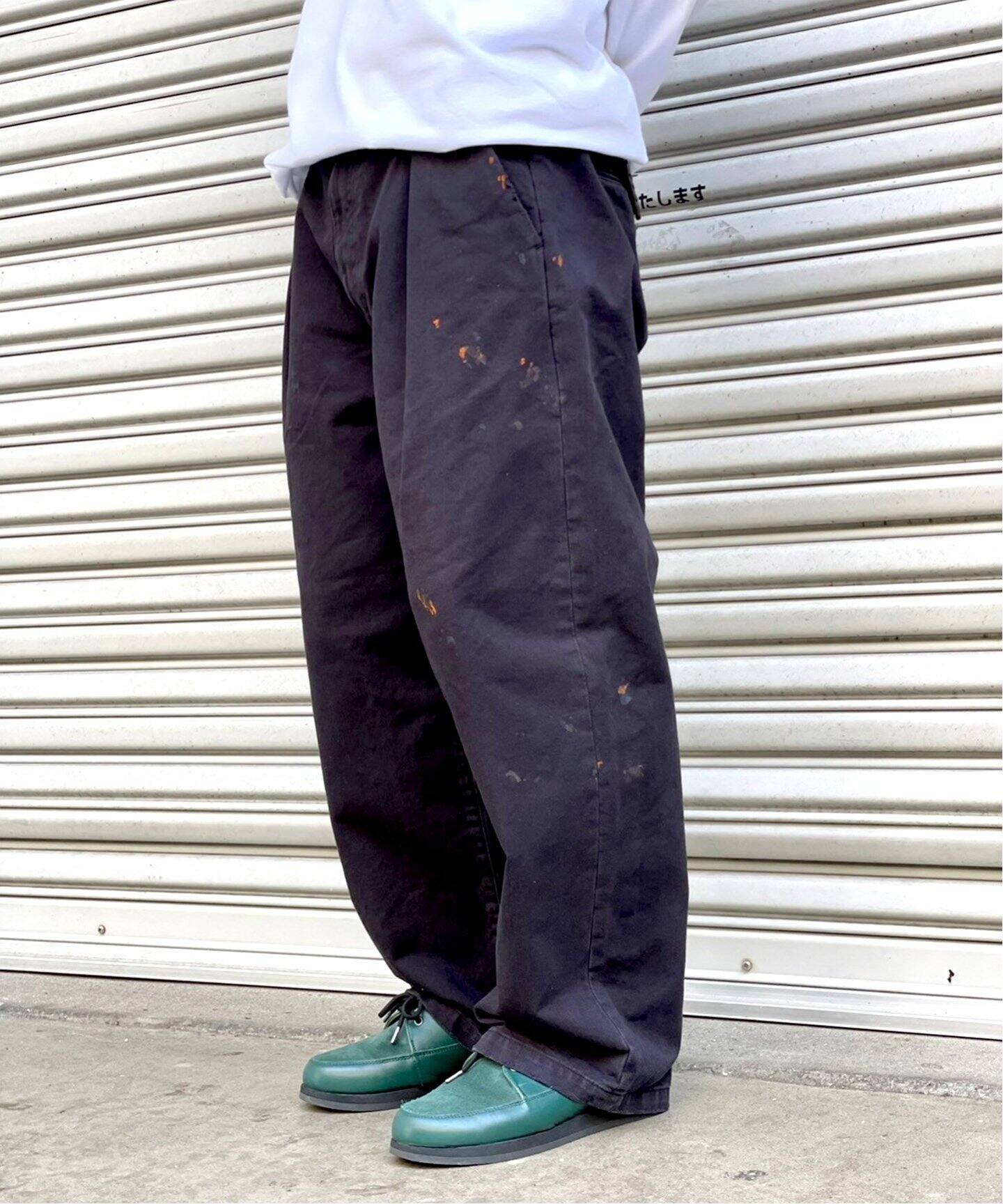 ANCELLM / アンセルム】PAINT CHINO TROUSERS（チノパンツ）｜WISM 