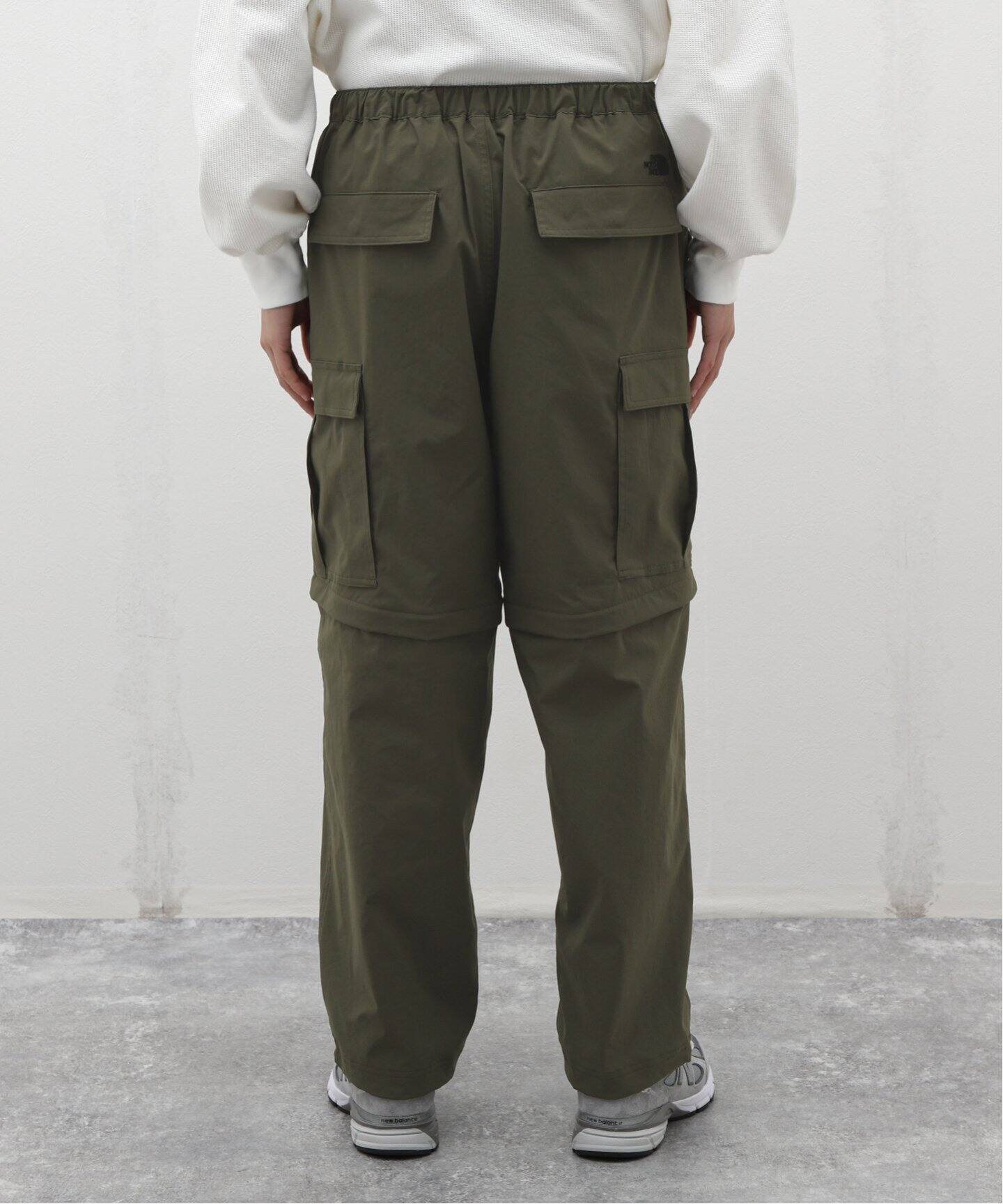 お値下げしました　THE NORTH FACE カーゴパンツ オリーブ WEB限定》【THE NORTH FACE / ザ ノースフェイス】Zip-Off Cargo