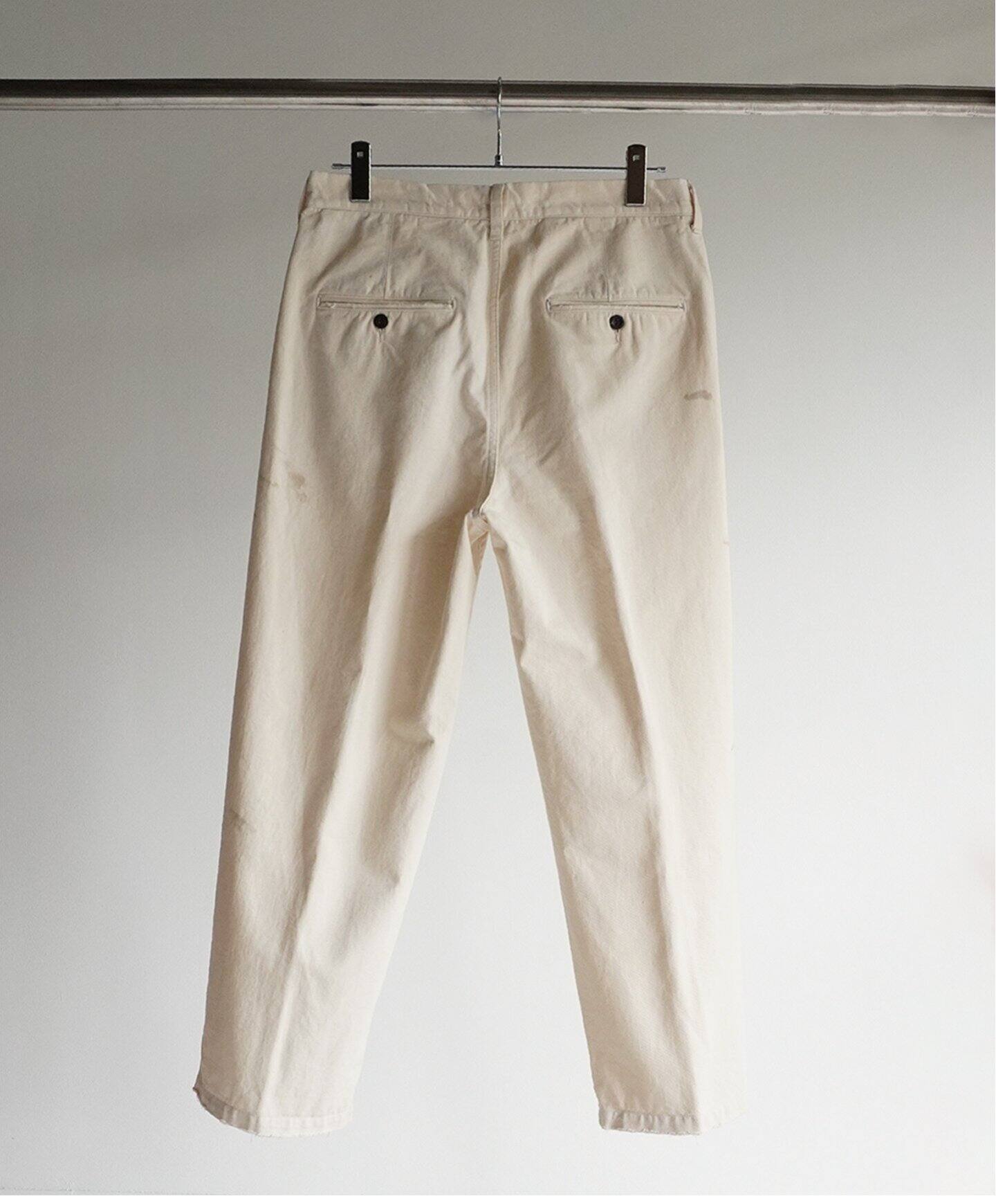ANCELLM / アンセルム】PAINT CHINO TROUSERS（チノパンツ）｜WISM 