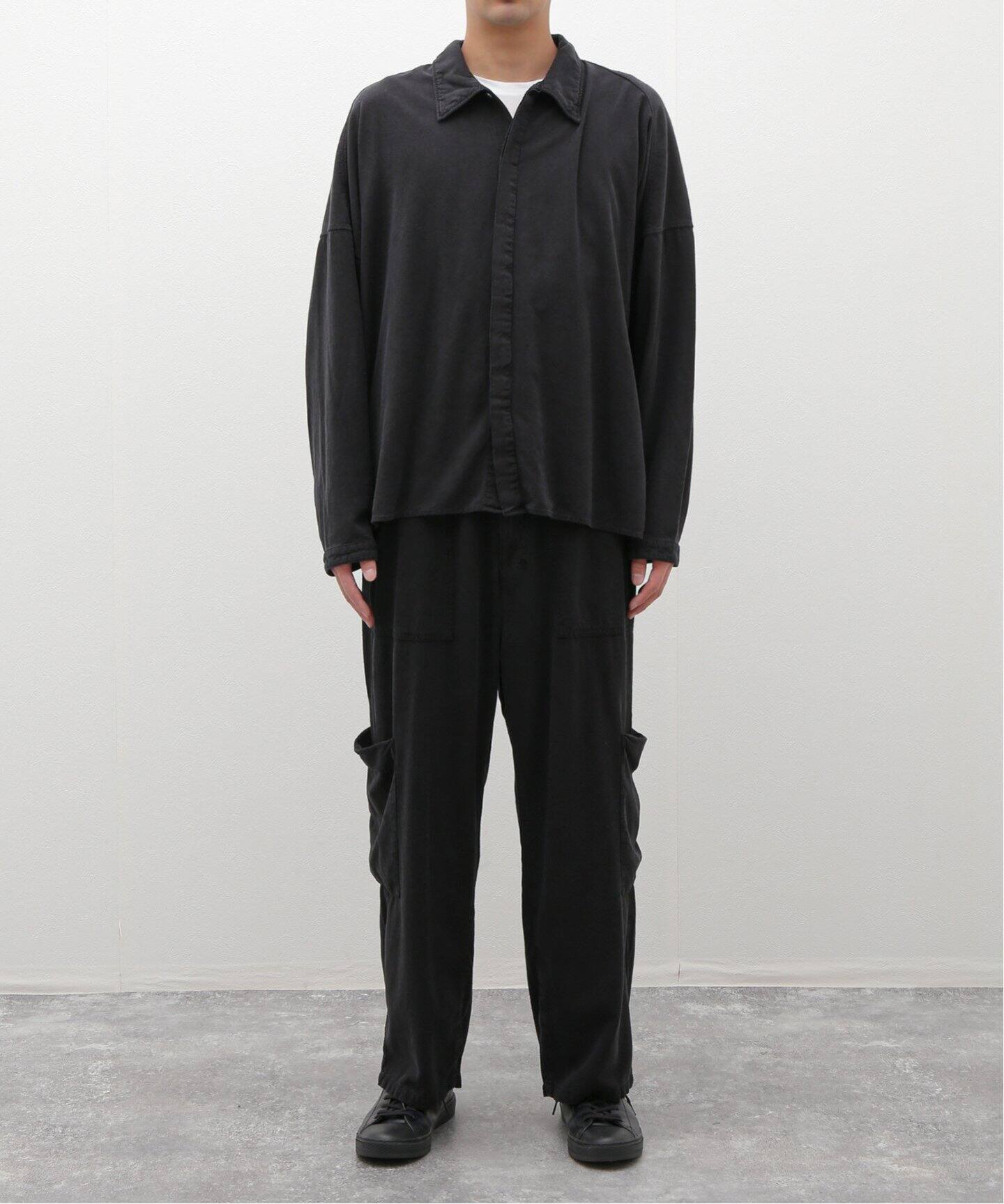 ANCELLM / アンセルム】SILK SUEDE BAKER CARGO PANTS（カーゴパンツ 