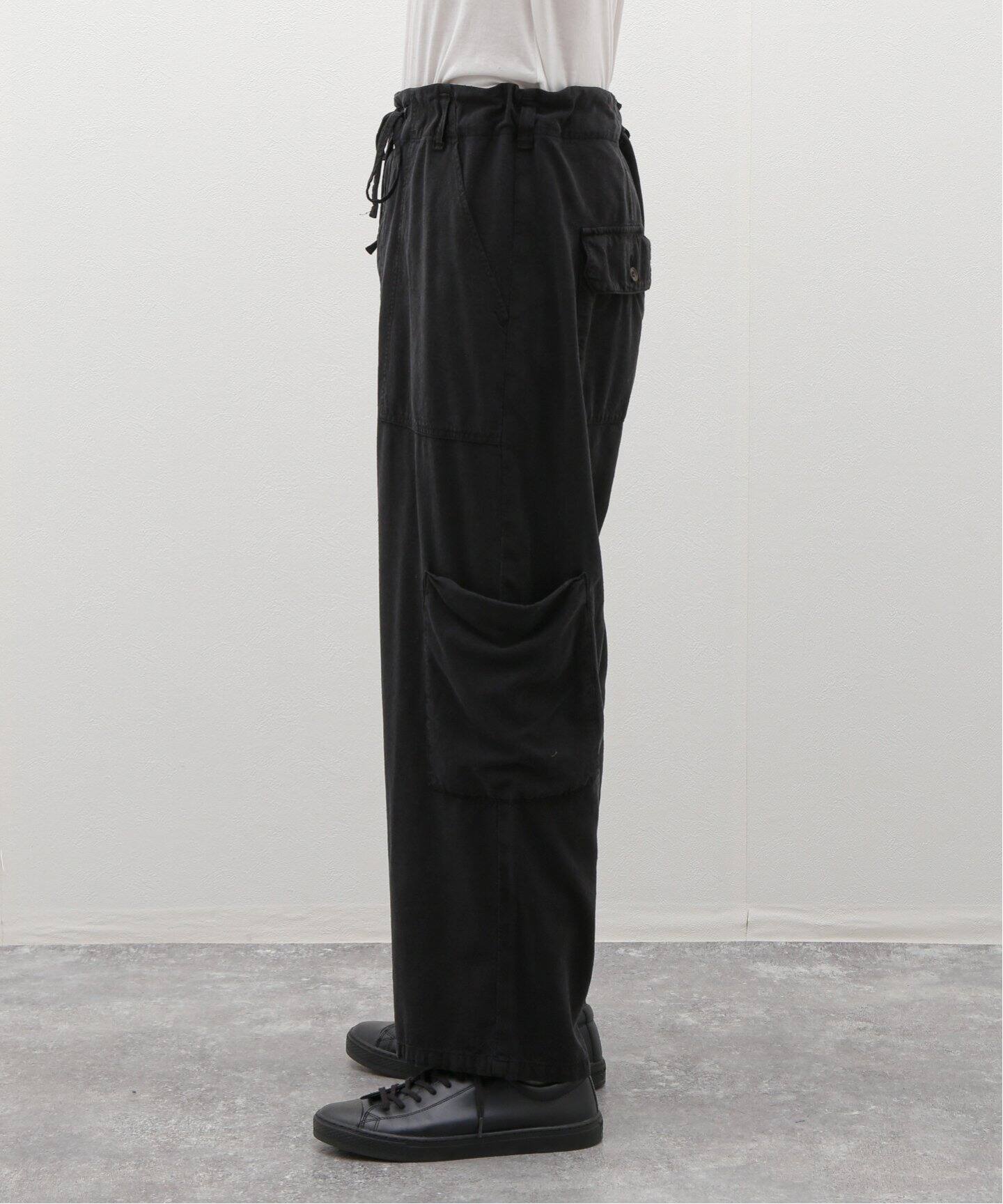 ANCELLM / アンセルム】SILK SUEDE BAKER CARGO PANTS（カーゴ 