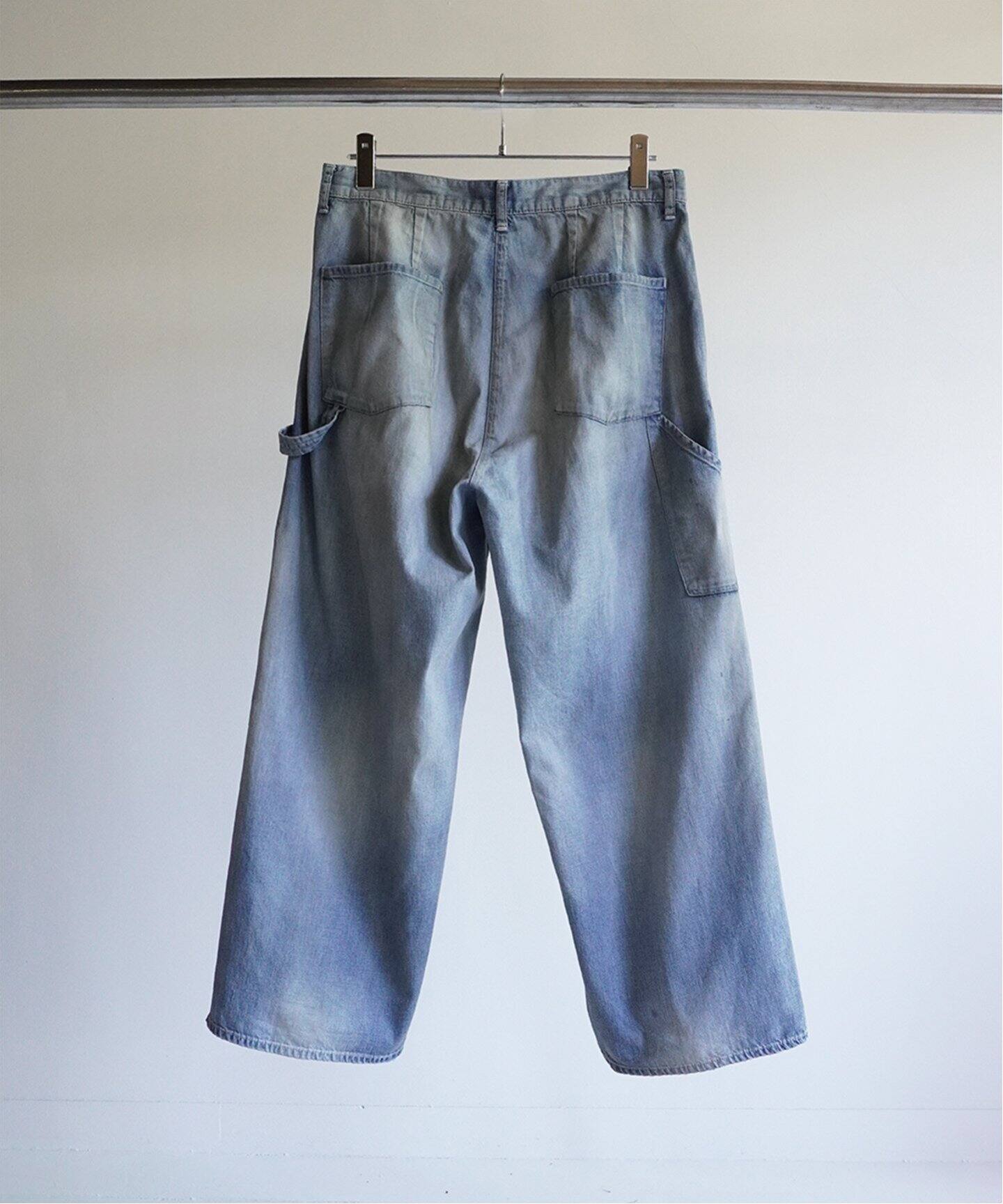 ANCELLM / アンセルム】AGING PAINTER PANTS（デニムパンツ・ジーンズ 