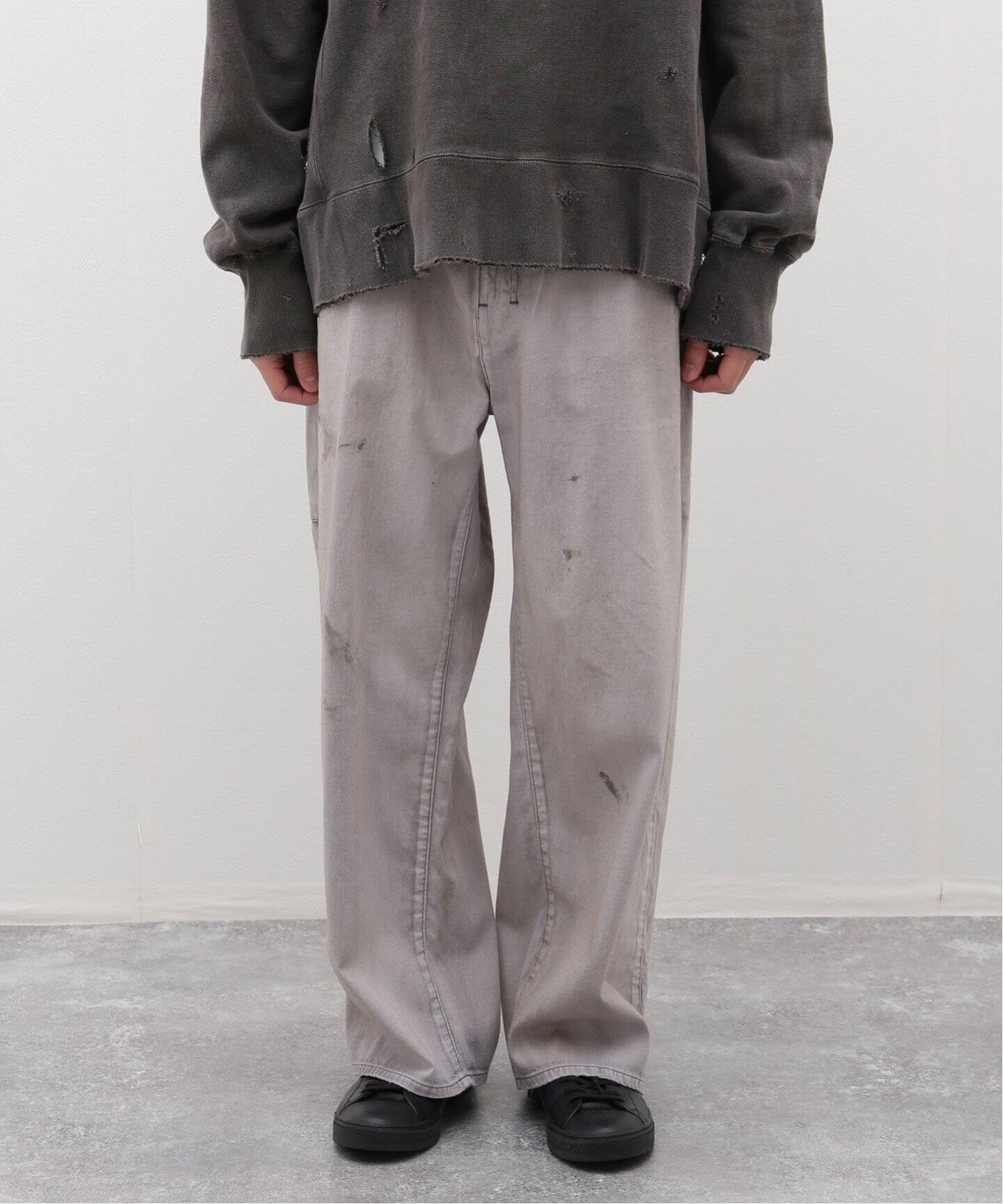 ANCELLM / アンセルム】AGING PAINTER PANTS（デニムパンツ・ジーンズ  