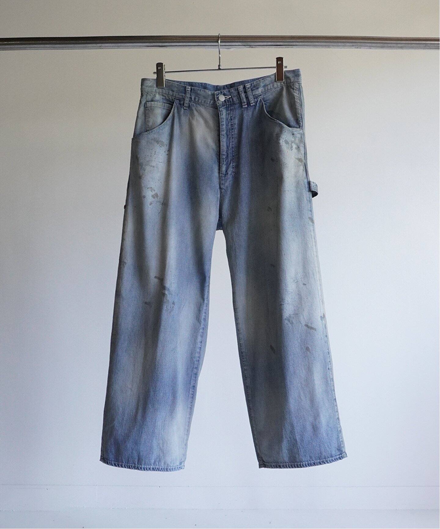 ANCELLM / アンセルム】AGING PAINTER PANTS（デニムパンツ・ジーンズ  