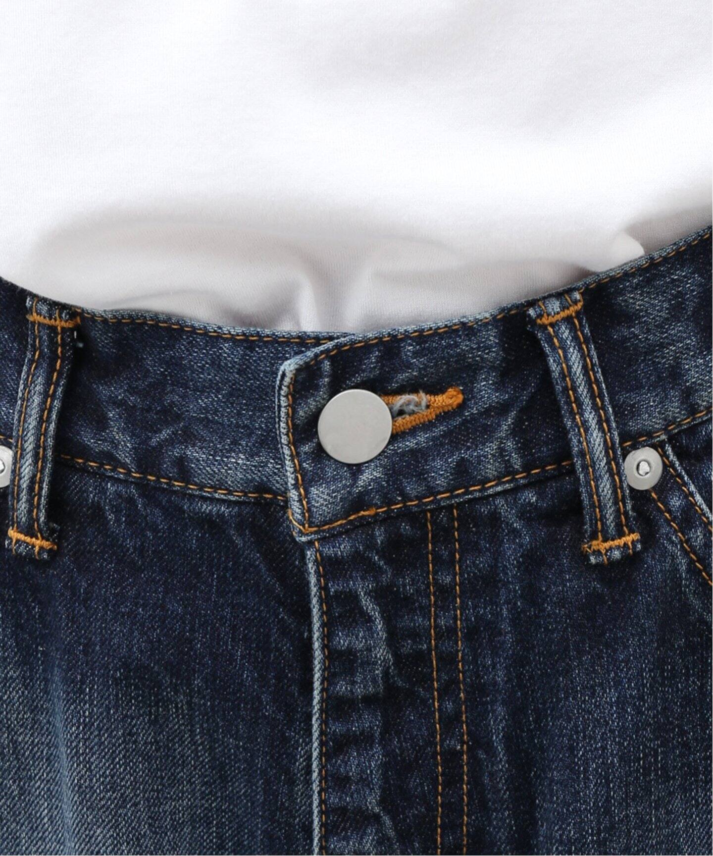 ANCELLM / アンセルム】AGING WIDE DENIM PANTS（デニムパンツ