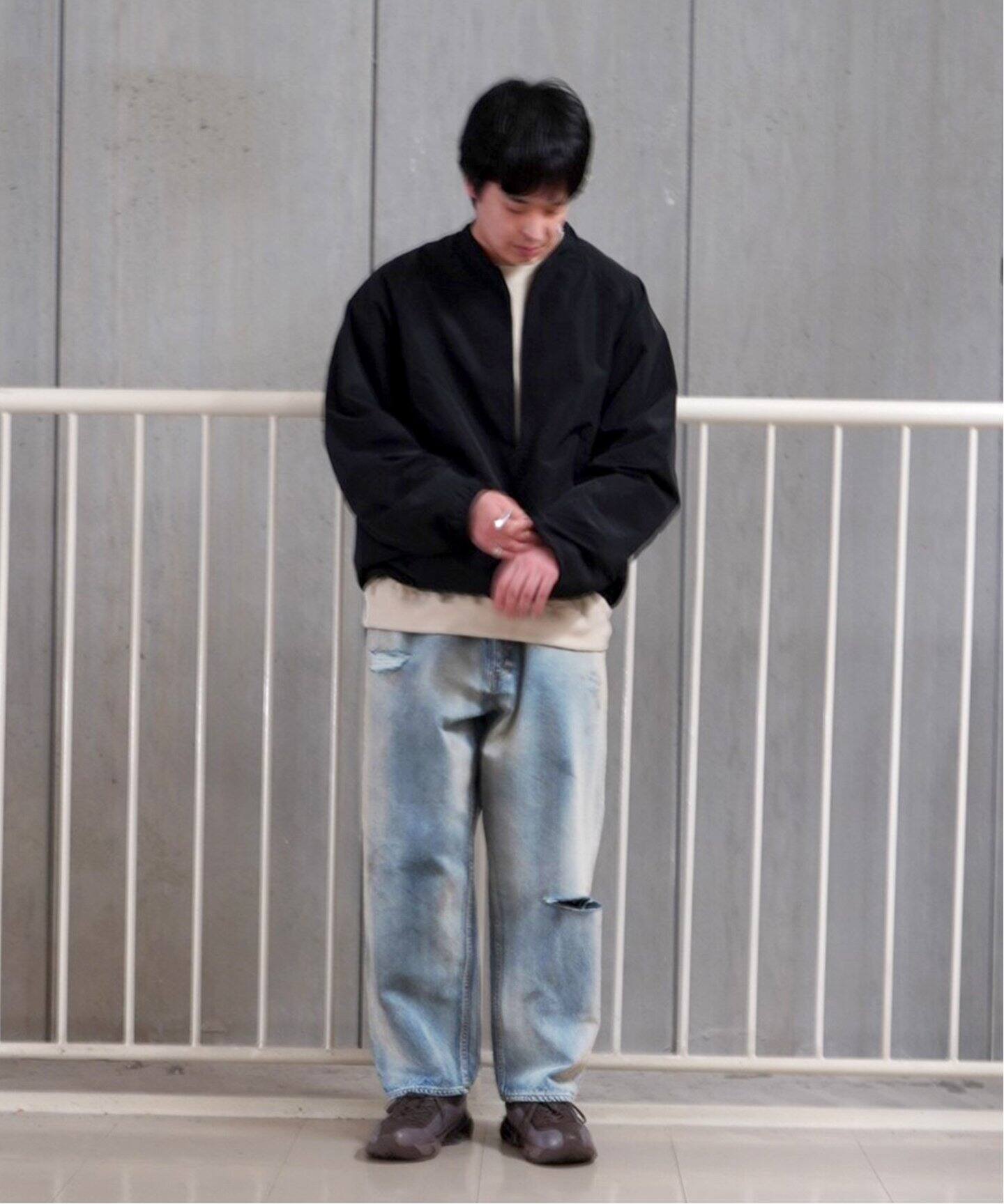 ANCELLM / アンセルム】SELVEDGE TAPERED 5P DENIM PANTS  