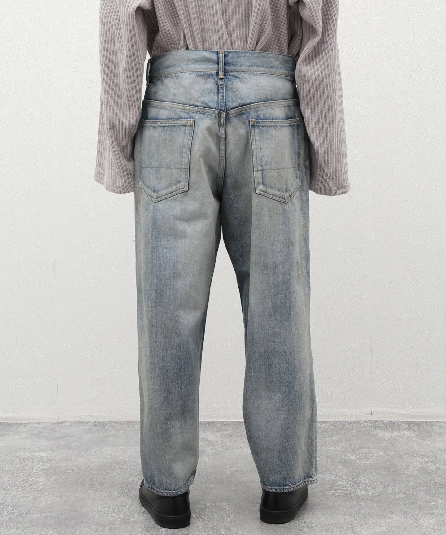 ANCELLM / アンセルム】REMAKE SELVEDGE TAPERED 5P DENIM（デニム 