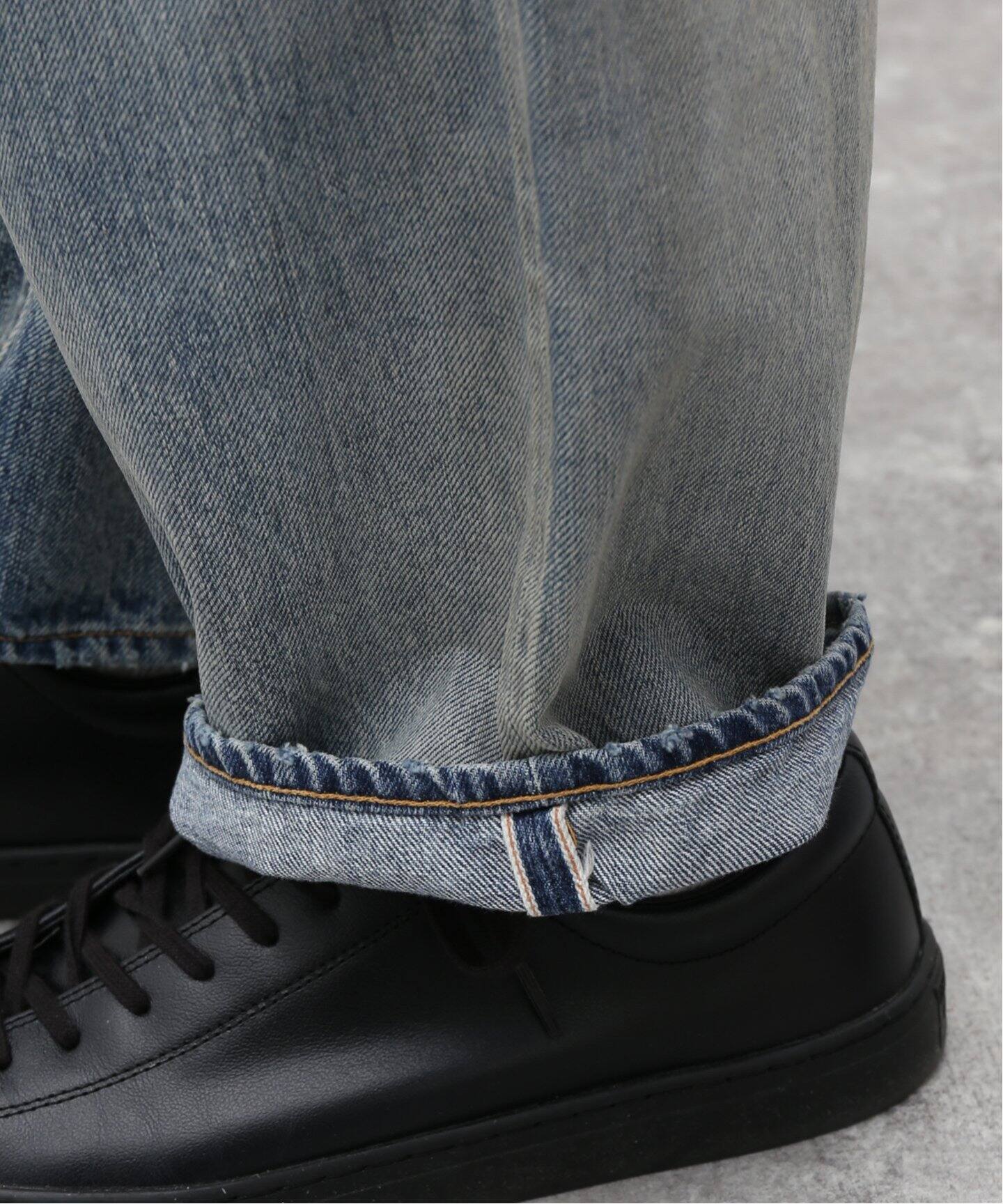 ANCELLM / アンセルム】REMAKE SELVEDGE TAPERED 5P DENIM（デニム 