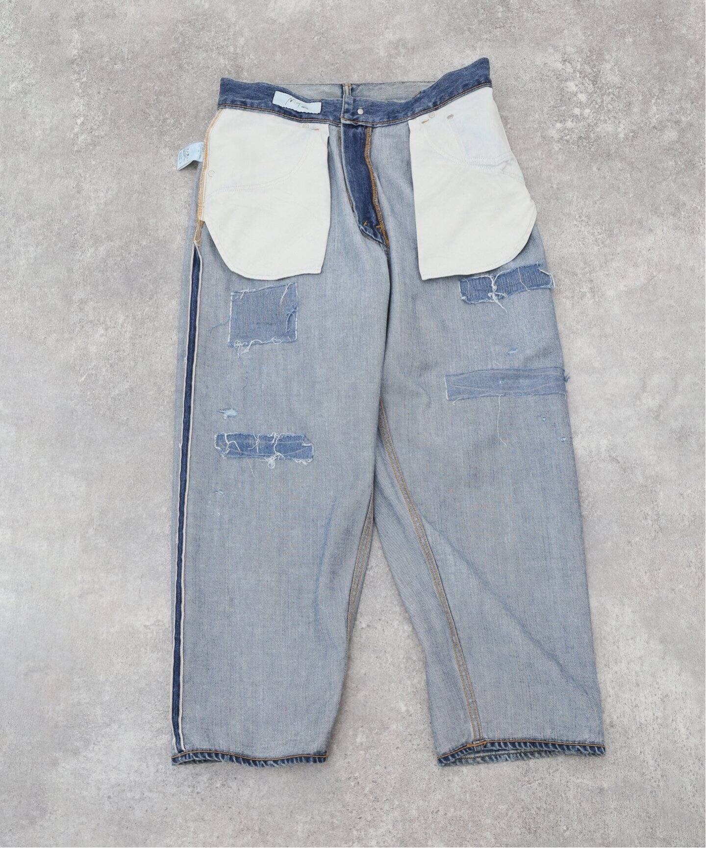 ANCELLM / アンセルム】REMAKE SELVEDGE TAPERED 5P DENIM（デニム 