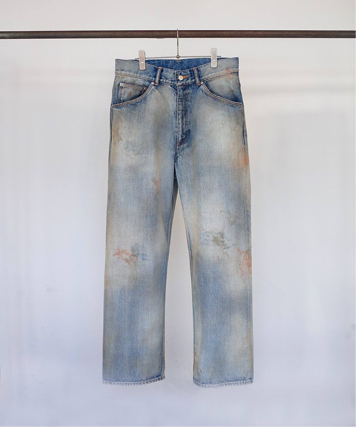 ANCELLM / アンセルム】SELVEDGE DENIM STRAIGHT 5P PANTS（デニム 