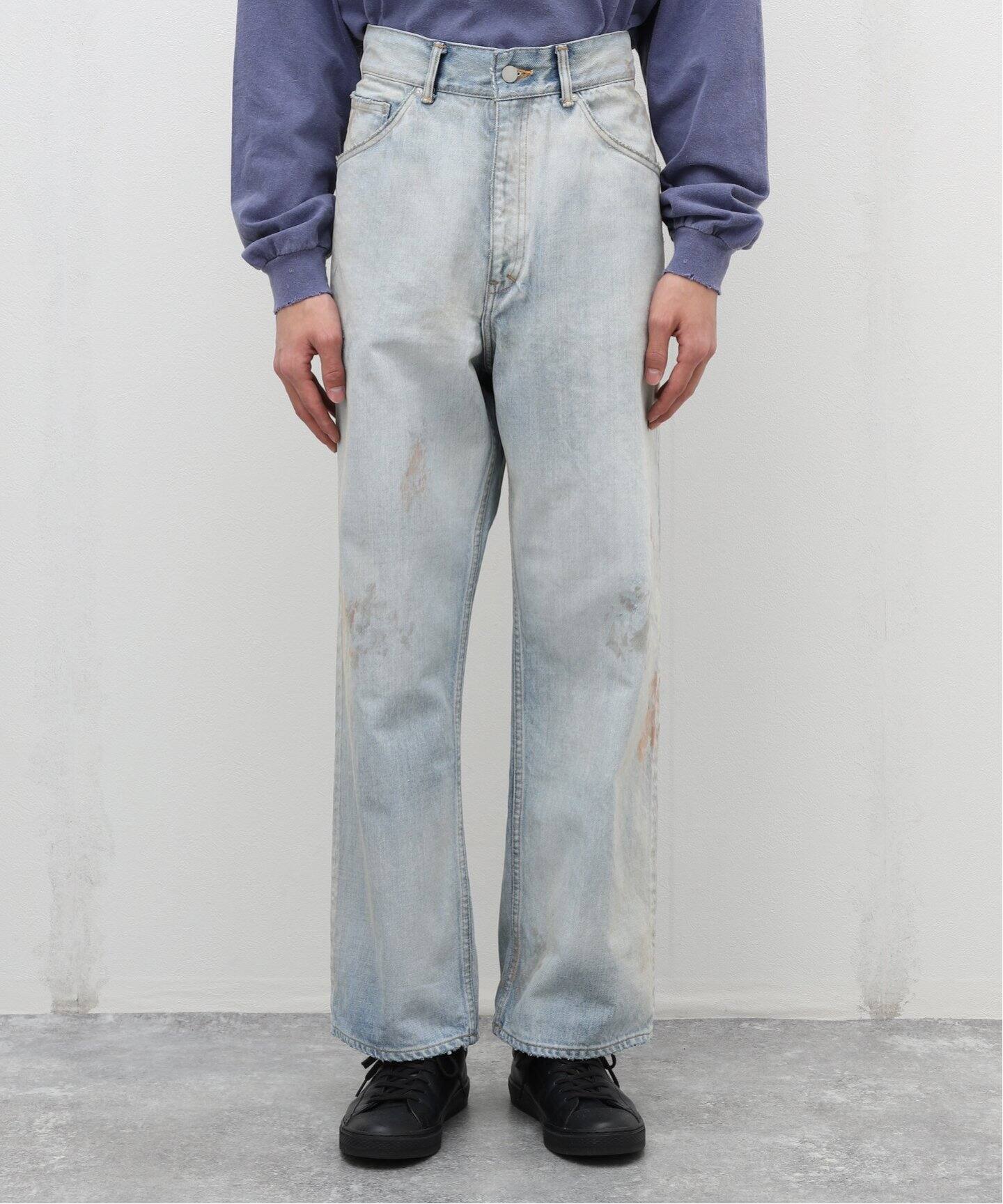 ANCELLM / アンセルム】SELVEDGE DENIM STRAIGHT 5P PANTS（デニム  
