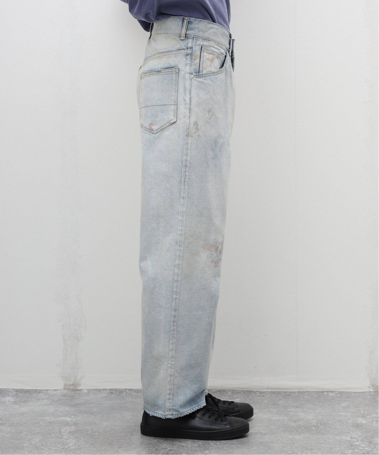 ANCELLM / アンセルム】SELVEDGE DENIM STRAIGHT 5P PANTS（デニム 