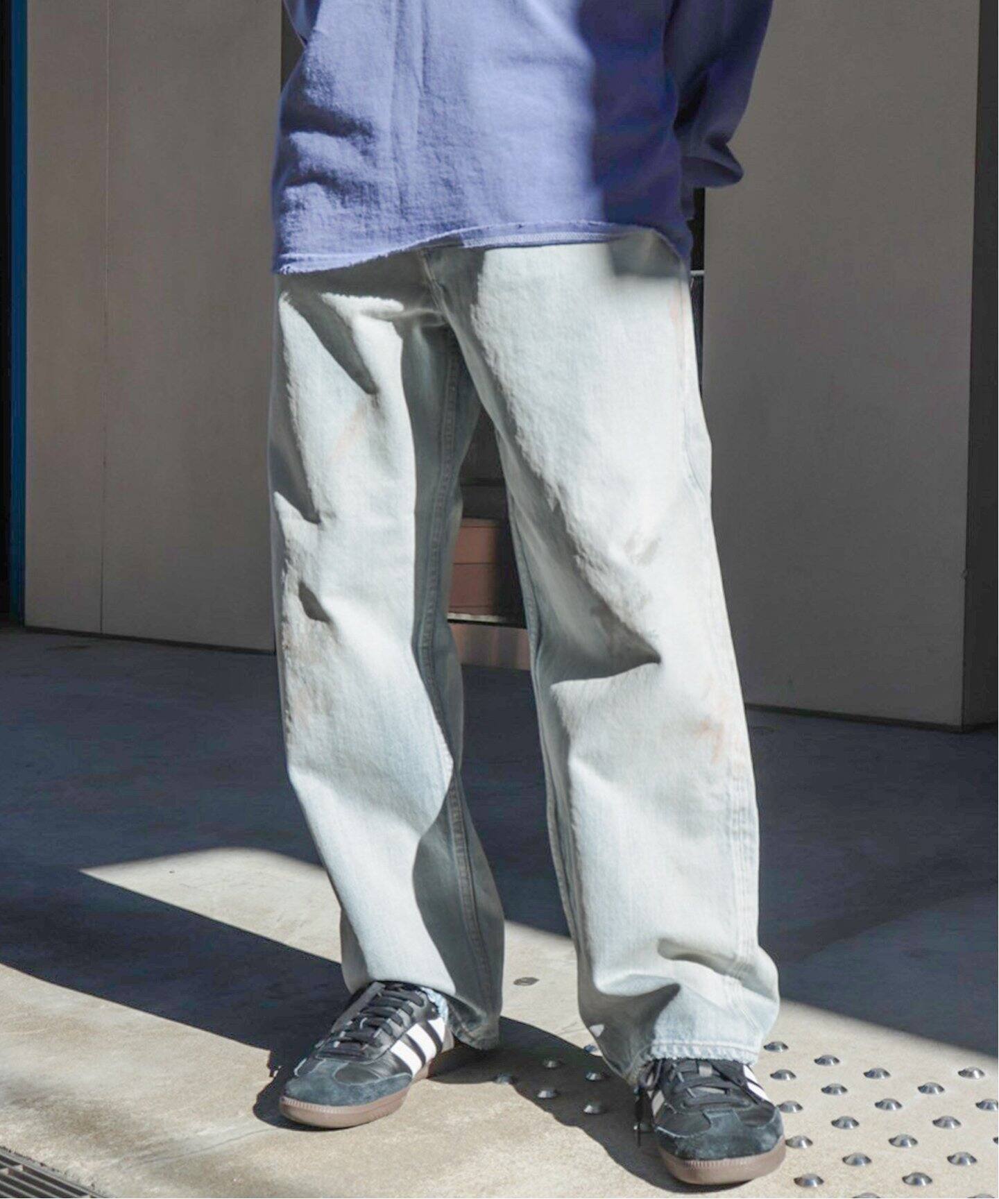 ANCELLM / アンセルム】SELVEDGE DENIM STRAIGHT 5P PANTS（デニム  