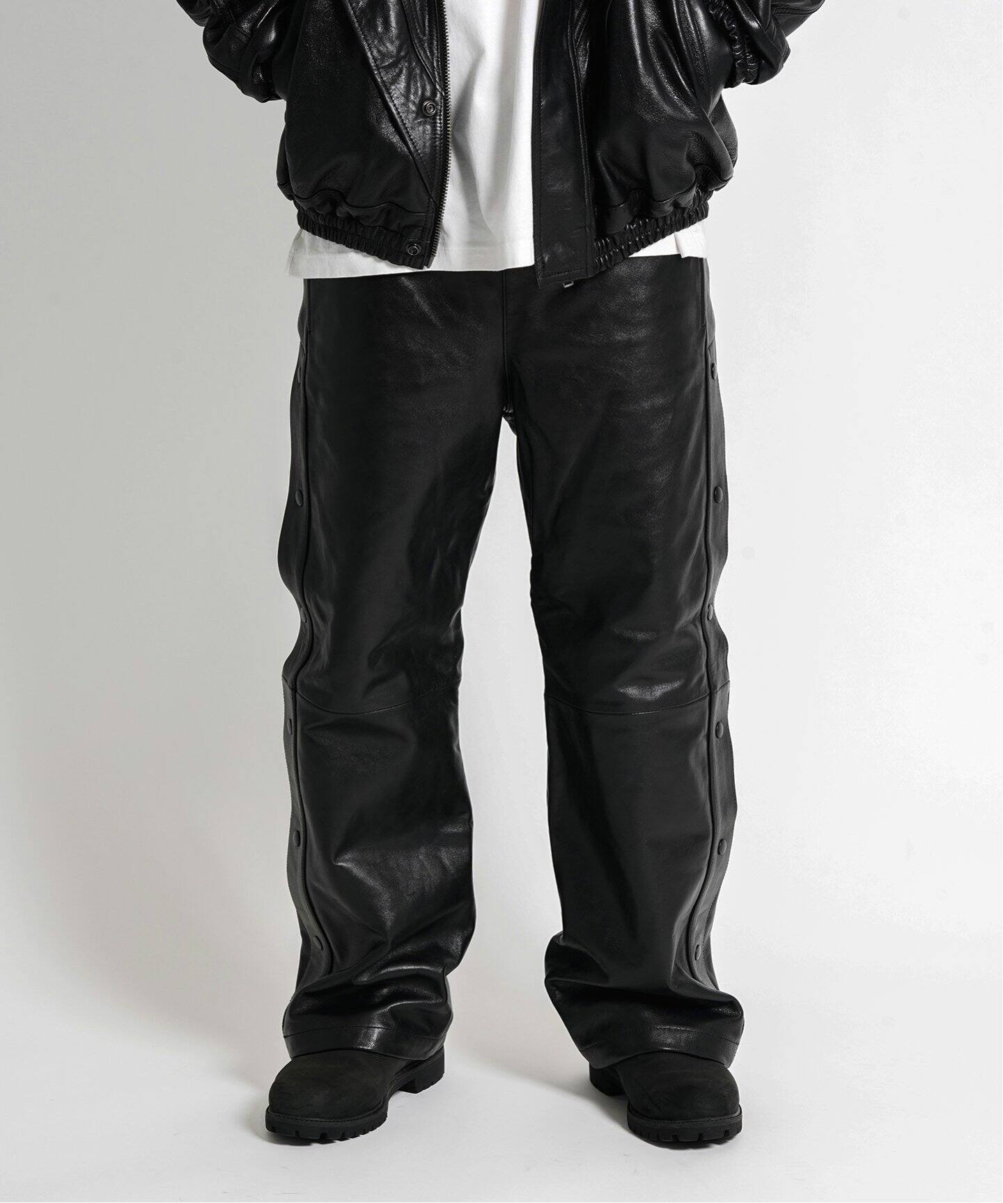 doublet / ダブレット】LEATHER BASKETBALL PANTS（その他パンツ  