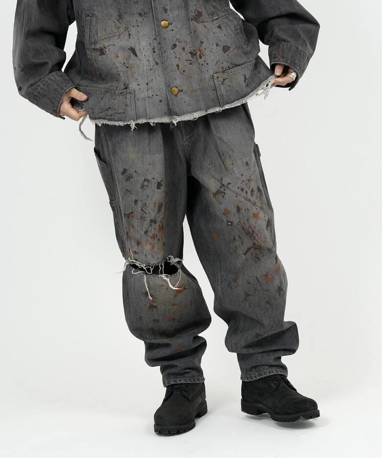 doublet / ダブレット】DENIM PAINTER PANTS（デニムパンツ・ジーンズ 