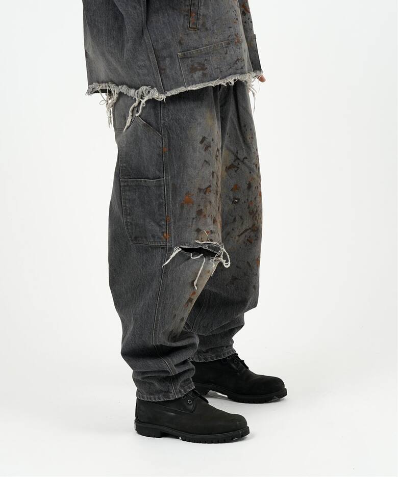 doublet / ダブレット】DENIM PAINTER PANTS（デニムパンツ・ジーンズ 