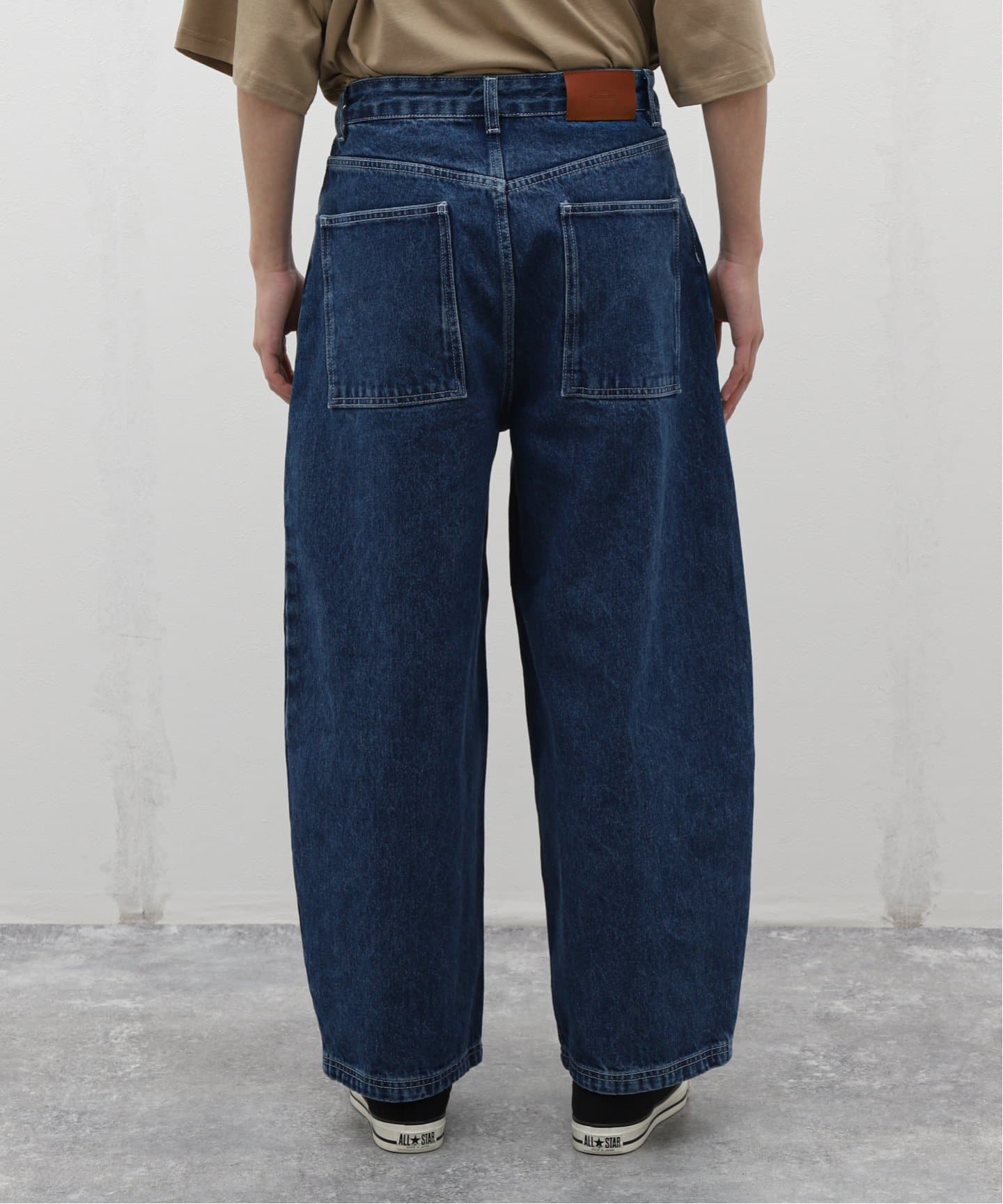 スタジオニコルソン PAOLO DENIM サイズS STUDIO NICHOLSON / スタジオニコルソン】 VOLUME JEAN (PAOLO