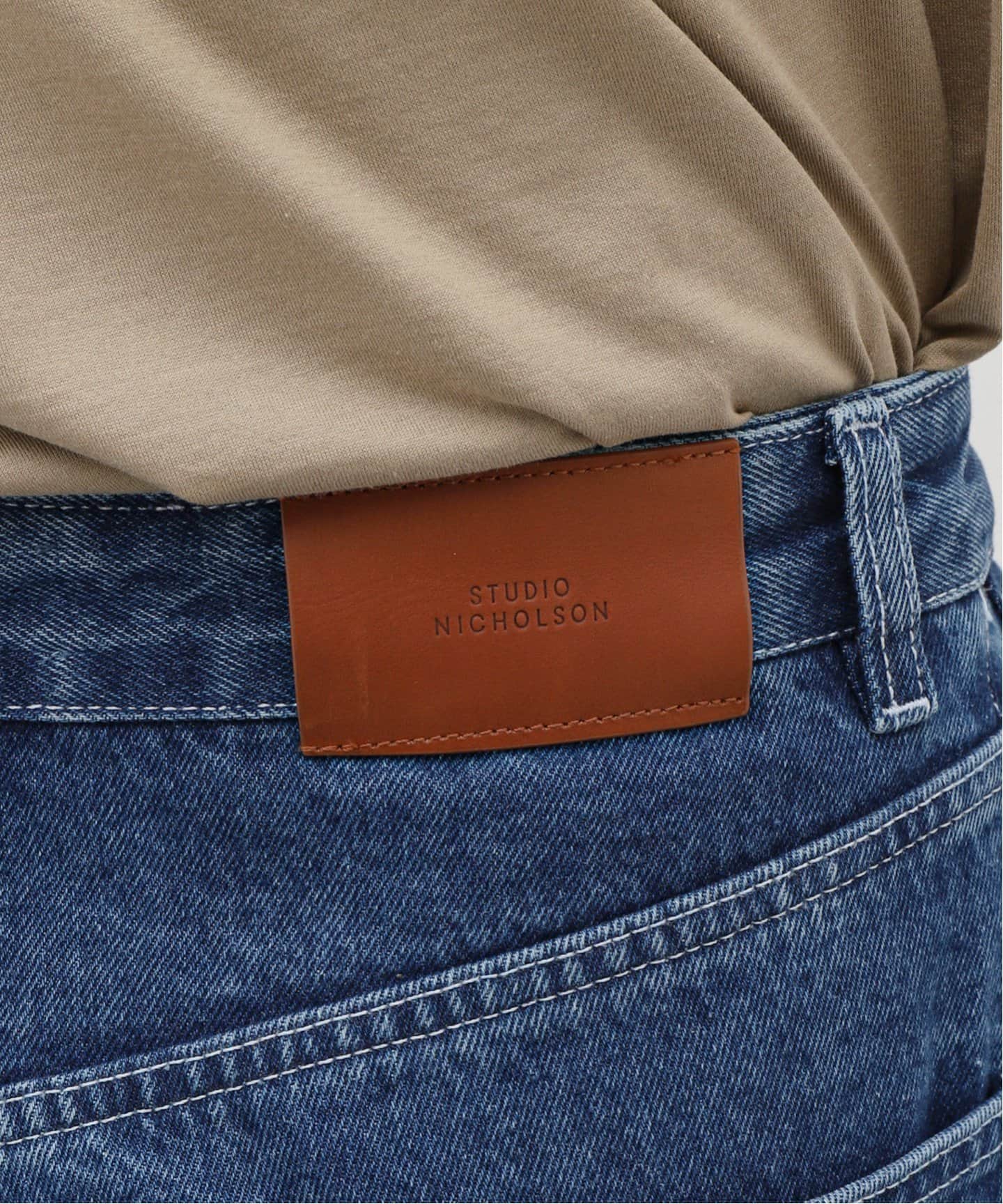新品 / STUDIO NICHOLSON PAOLO Black Paolo Jeans by Studio Nicholson on Sale