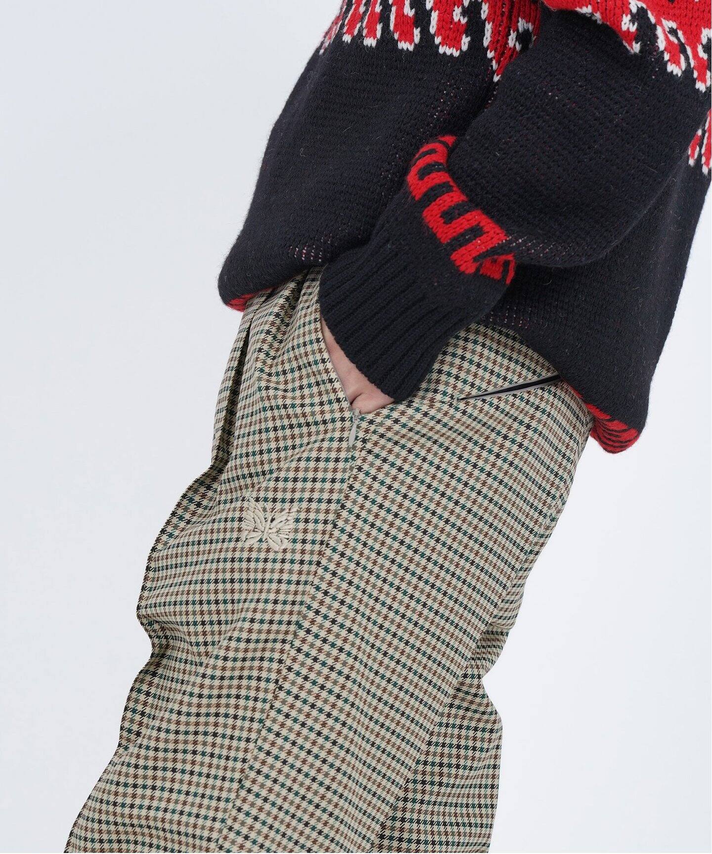 ニードルス　NEEDLES SIDE TAB TROUSER チェック NEEDLES | SIDE TAB TROUSERS