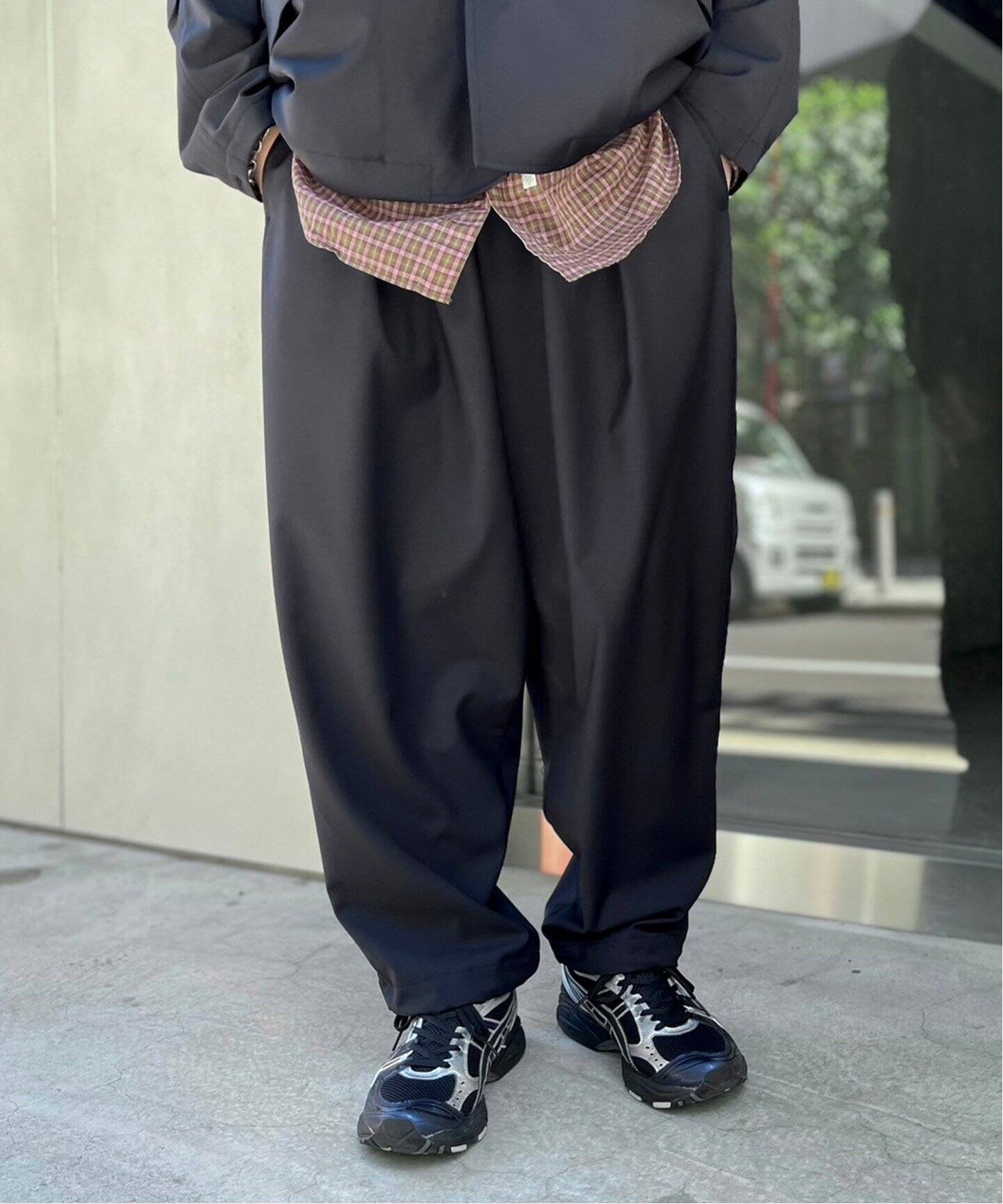 UNTRACE / アントレース】WASHABLE TROPICAL TAPERED PANTS（その他 