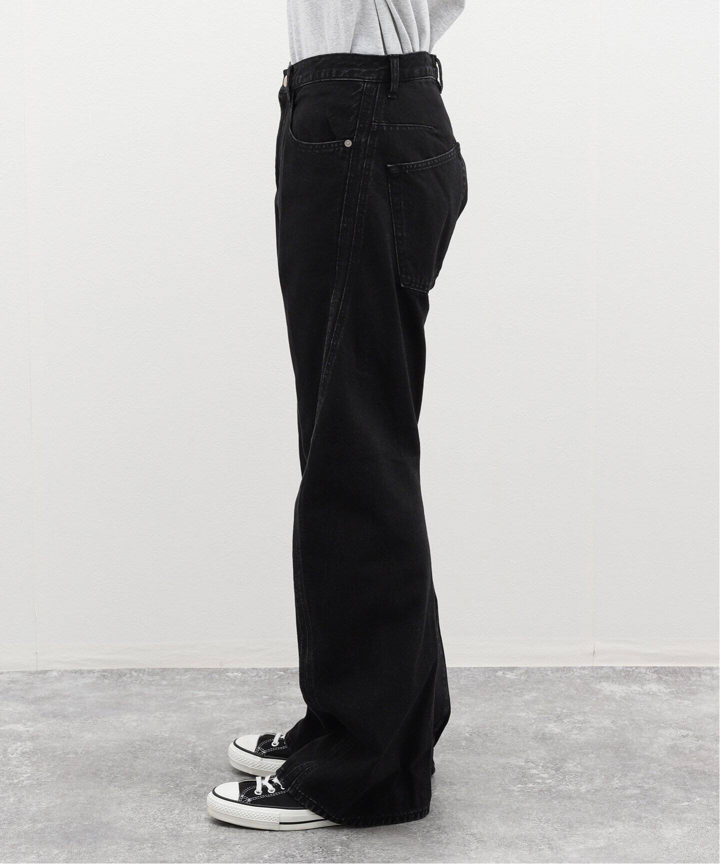 NVRFRGT / ネヴァーフォーゲット】3D TWISTED JEANS F.BLK（デニム 
