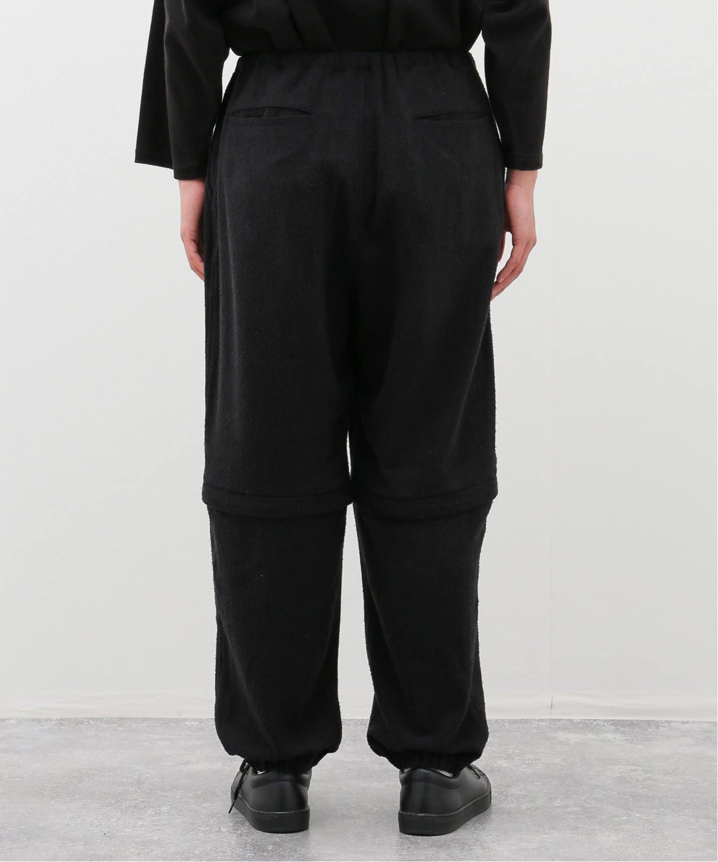 comoli / コモリ】シルクネップビエラ コンバーティブルパンツ