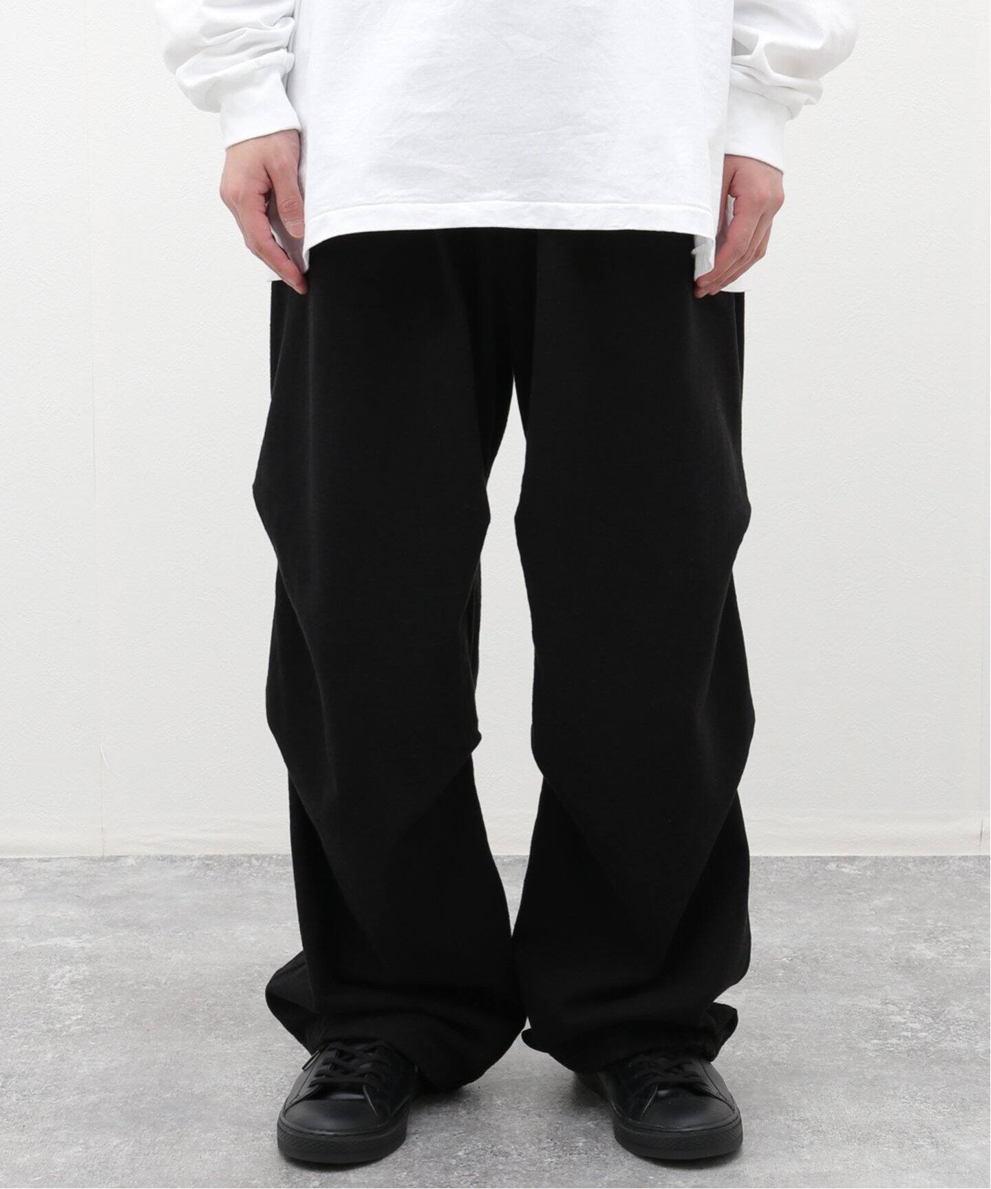 comoli / コモリ】コットンジャージ ニータックパンツ（その他パンツ  