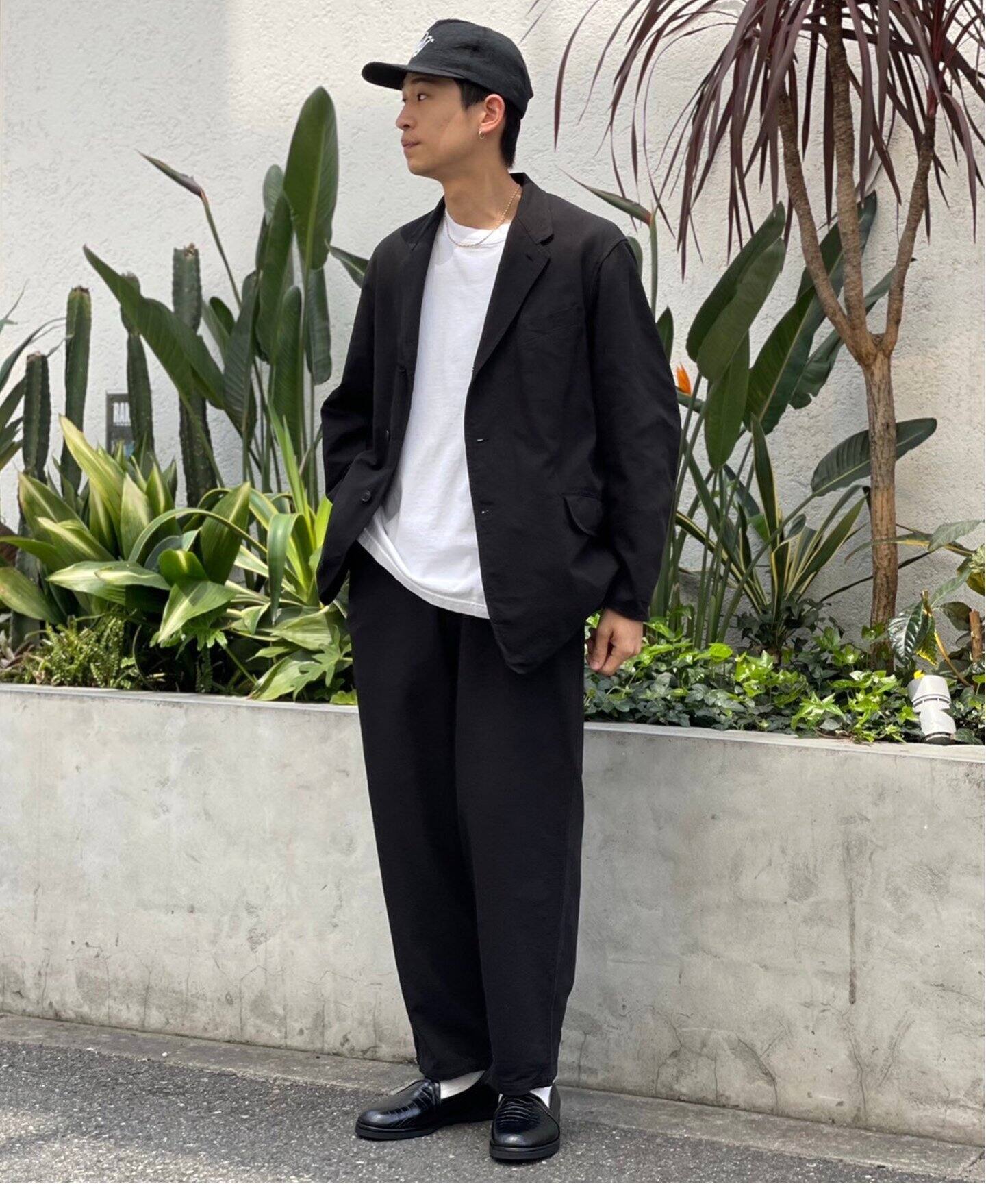 comoli / コモリ】コットンダックス テーパードパンツ（スラックス 