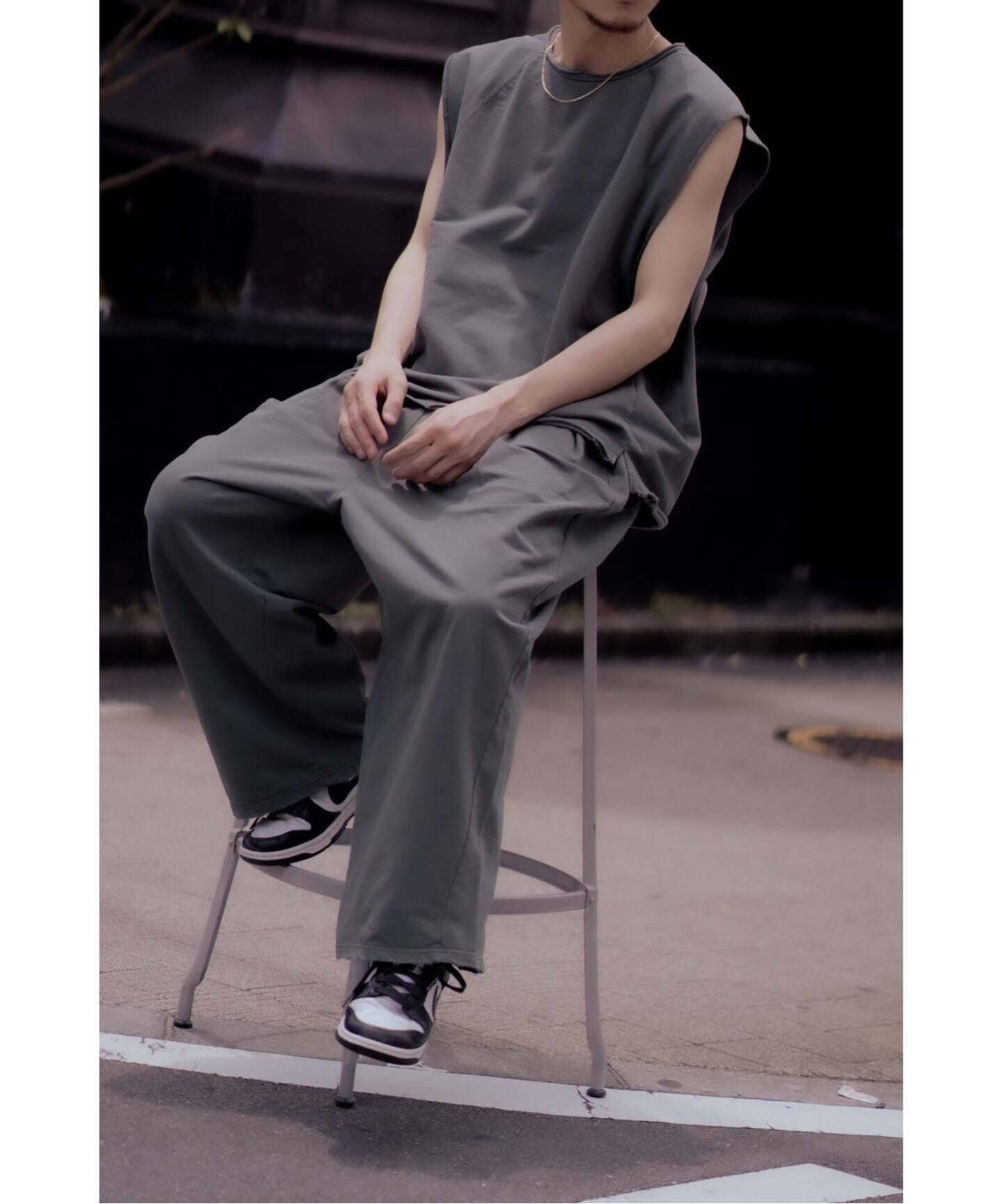 ANCELLM / アンセルム】WISM 別注 TUCK SWEAT PANTS（スウェットパンツ 