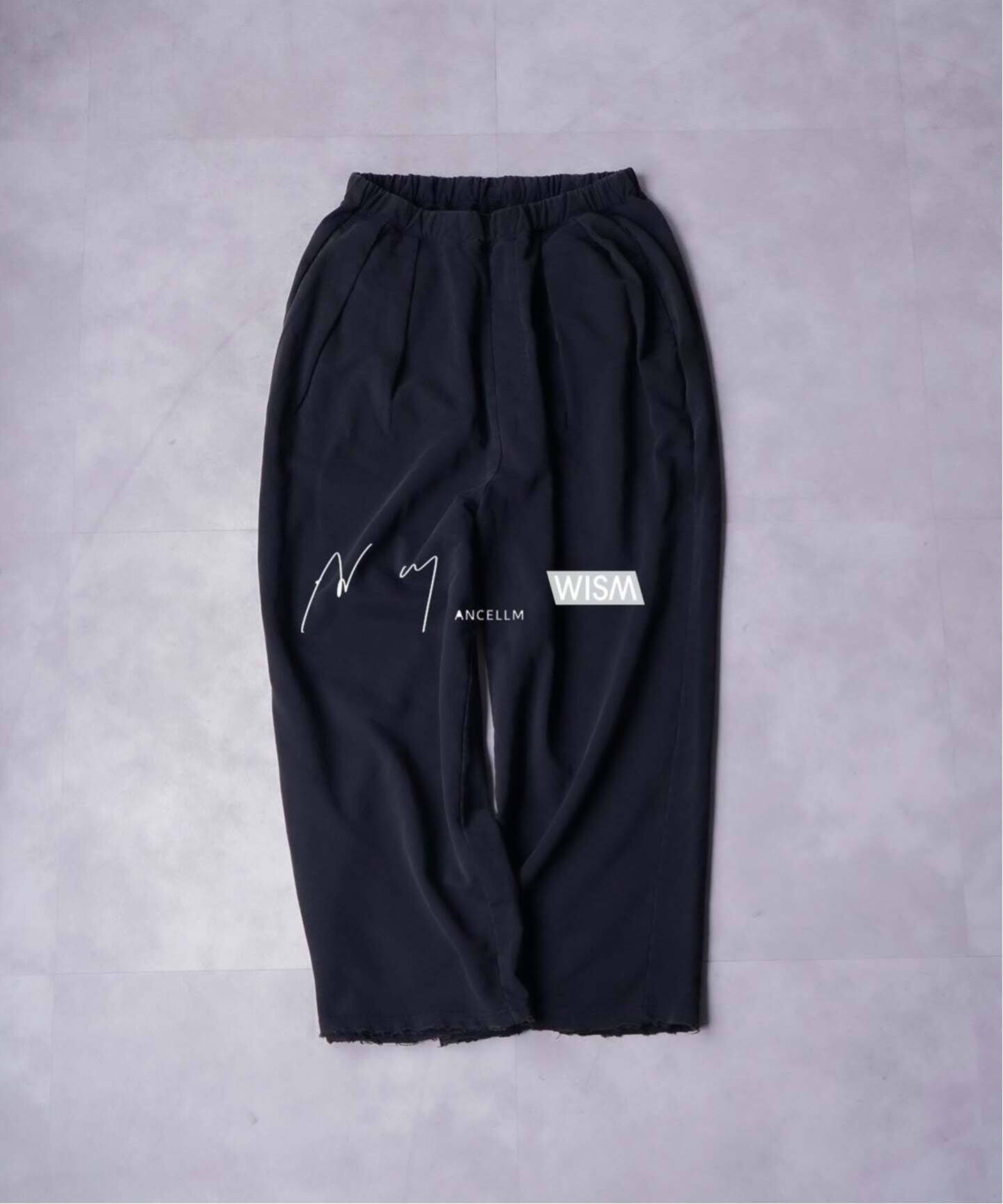 ANCELLM / アンセルム】WISM 別注 TUCK SWEAT PANTS（スウェットパンツ 