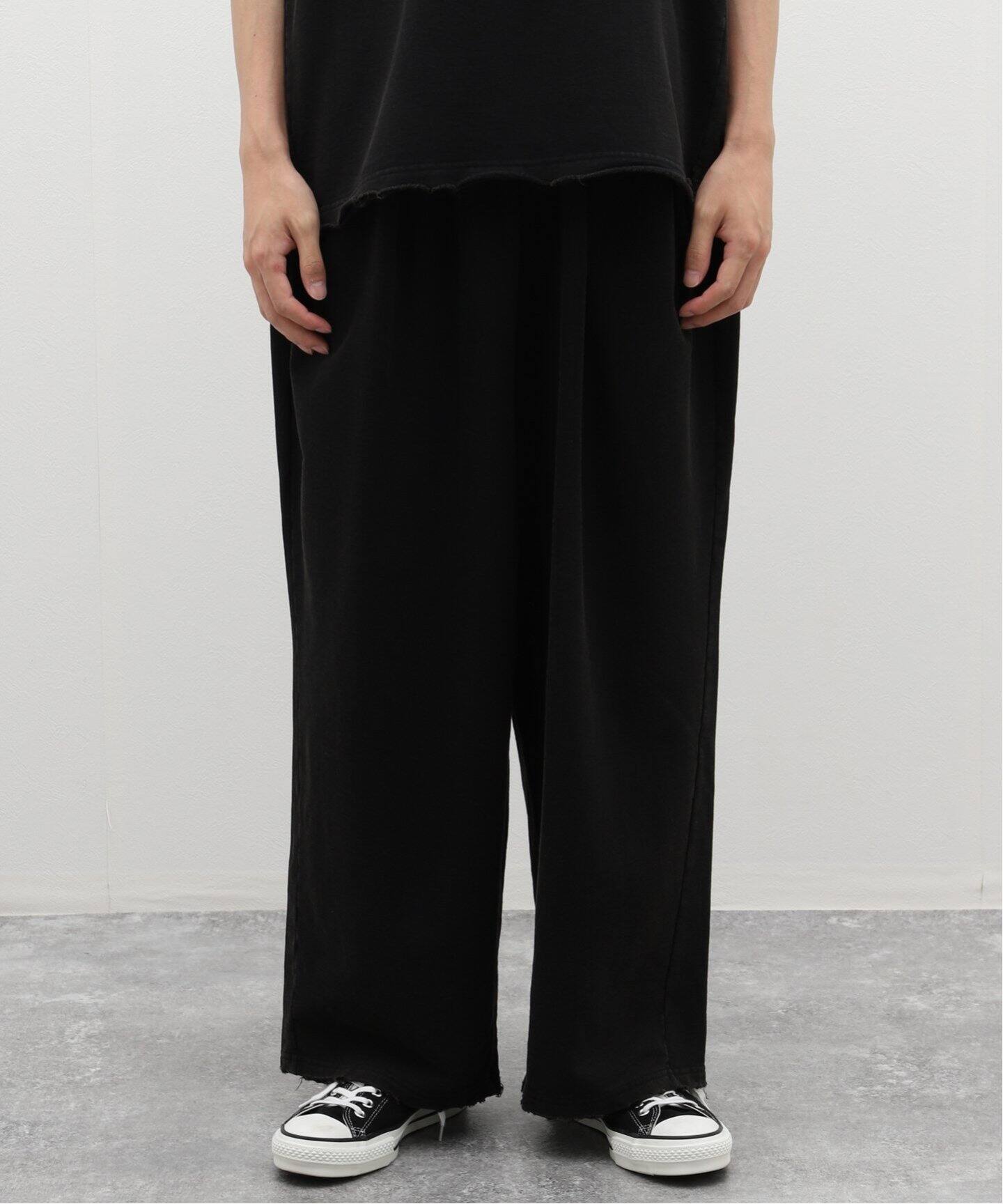 ANCELLM / アンセルム】WISM 別注 TUCK SWEAT PANTS（スウェットパンツ 