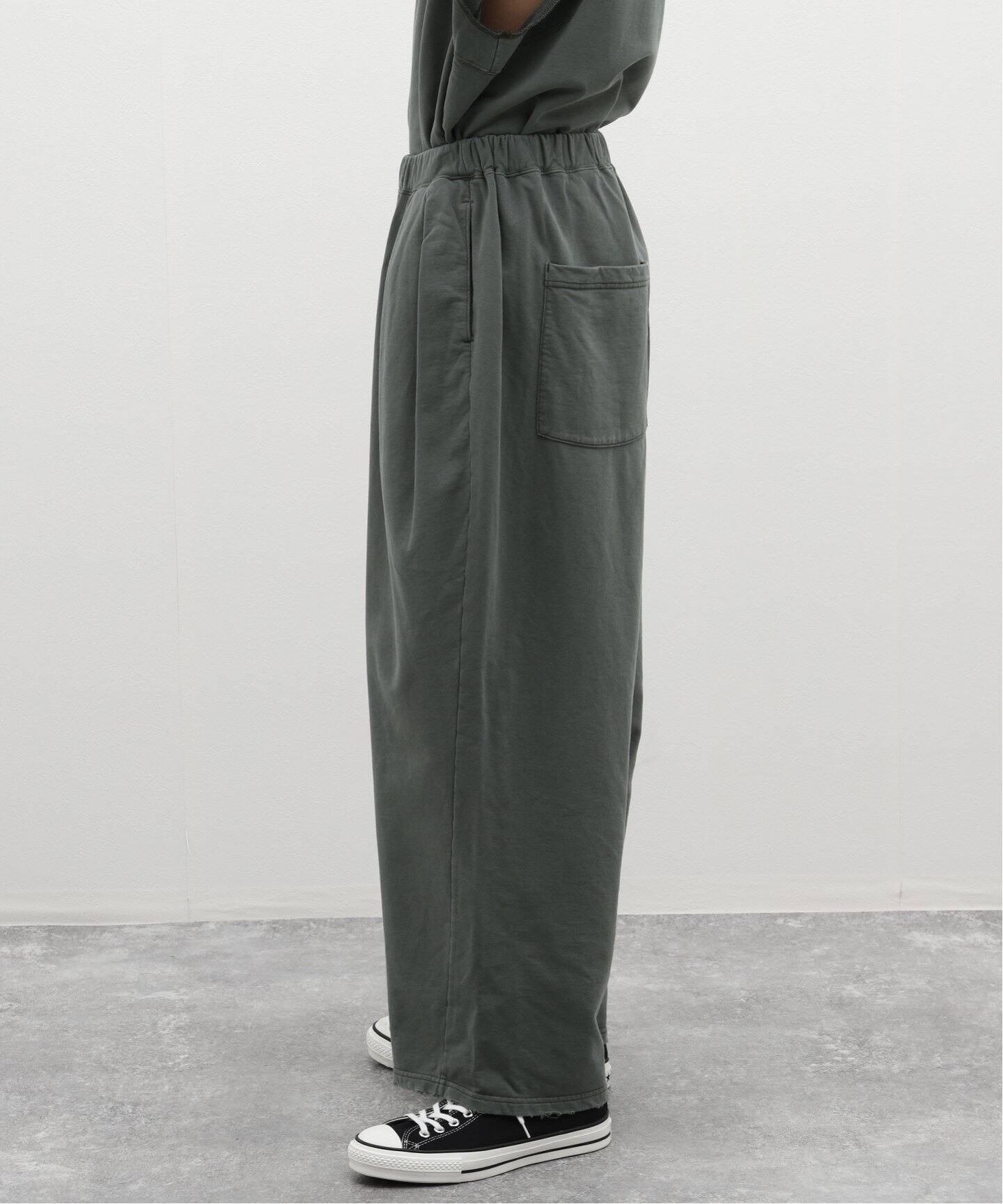 ANCELLM / アンセルム】WISM 別注 TUCK SWEAT PANTS（スウェットパンツ 
