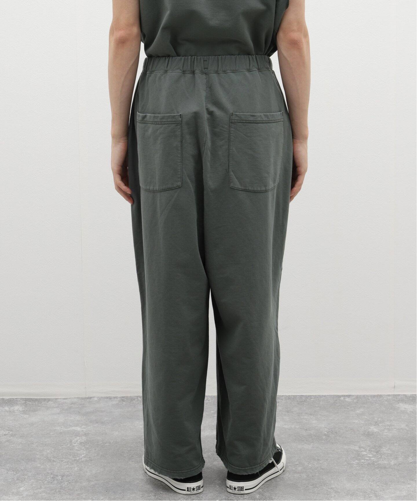 ANCELLM / アンセルム】WISM 別注 TUCK SWEAT PANTS（スウェットパンツ  