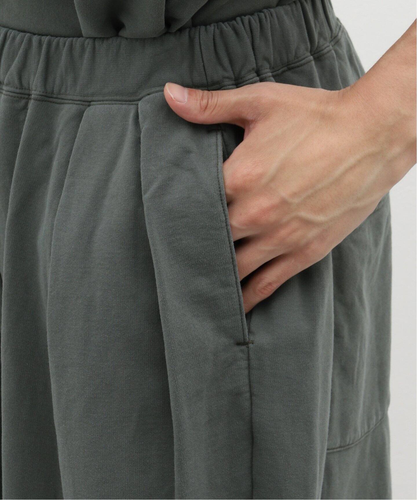 ANCELLM / アンセルム】WISM 別注 TUCK SWEAT PANTS（スウェットパンツ 