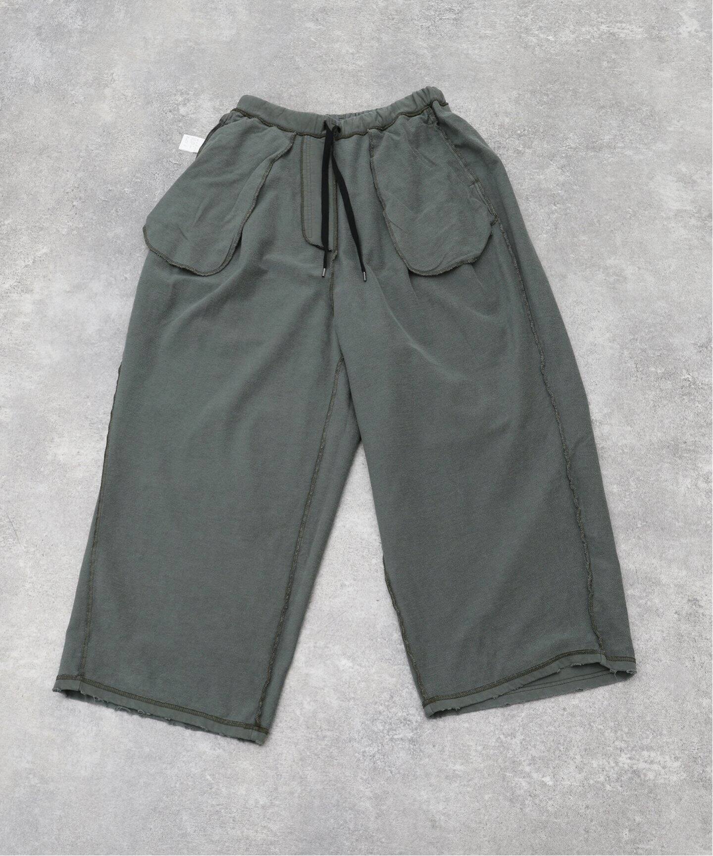ANCELLM / アンセルム】WISM 別注 TUCK SWEAT PANTS（スウェットパンツ 