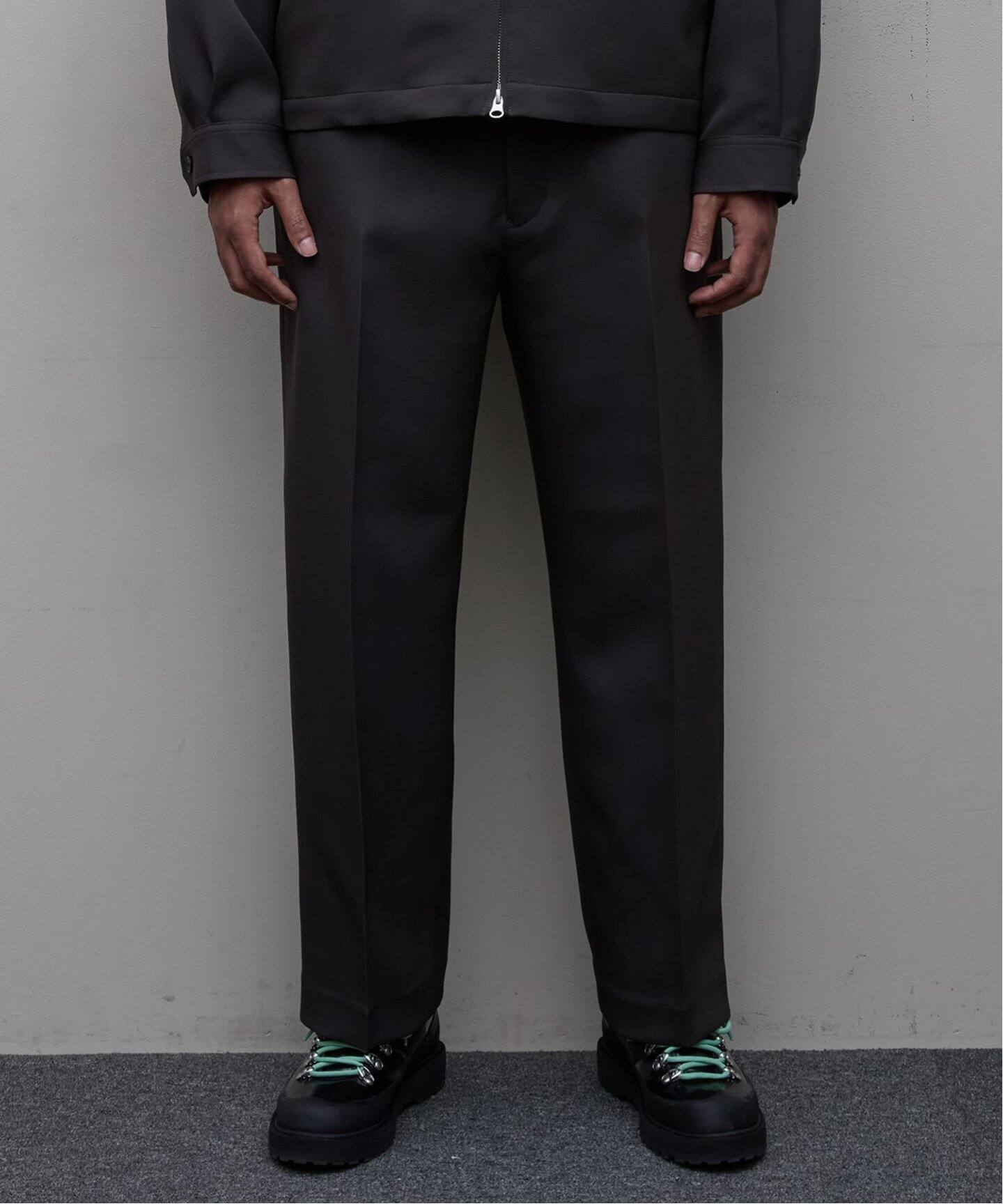 BAL × FARAH / バル × ファーラー】WOOL WIDE TAPERED EASY PANT 