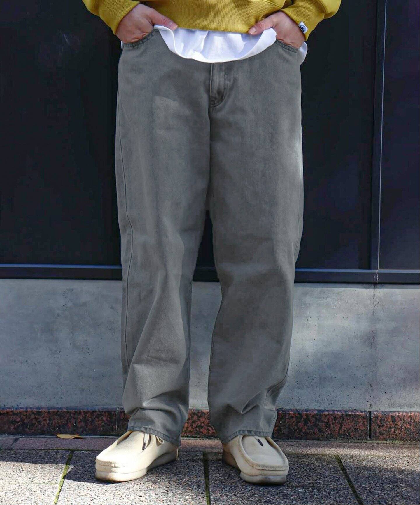BAL / バル】LOOSE FIT PIGMENT DYE 5P JEAN（デニムパンツ・ジーンズ 